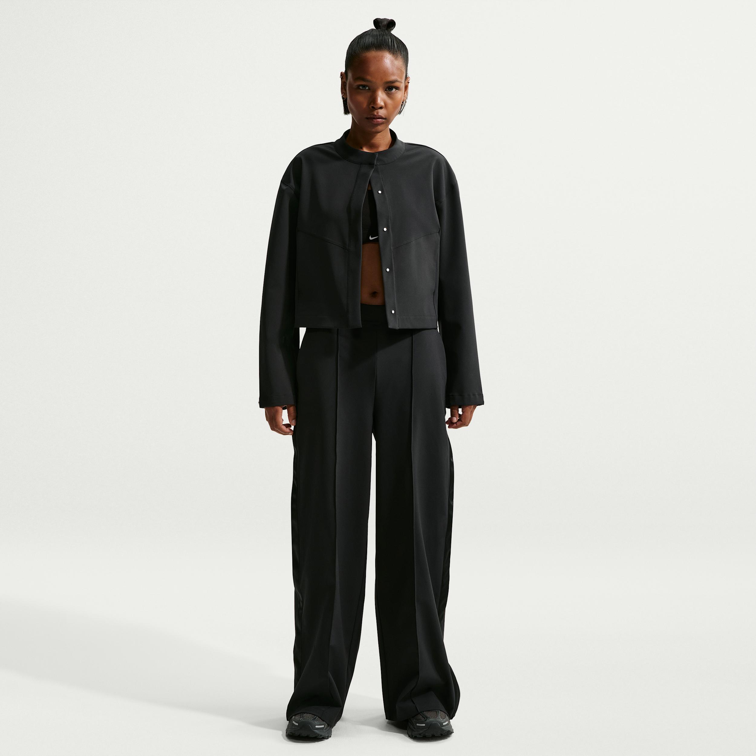 Nike Women's 24.7 PerfectStretch Dri-FIT High-Waisted Loose Tearaway Pants by NIKE