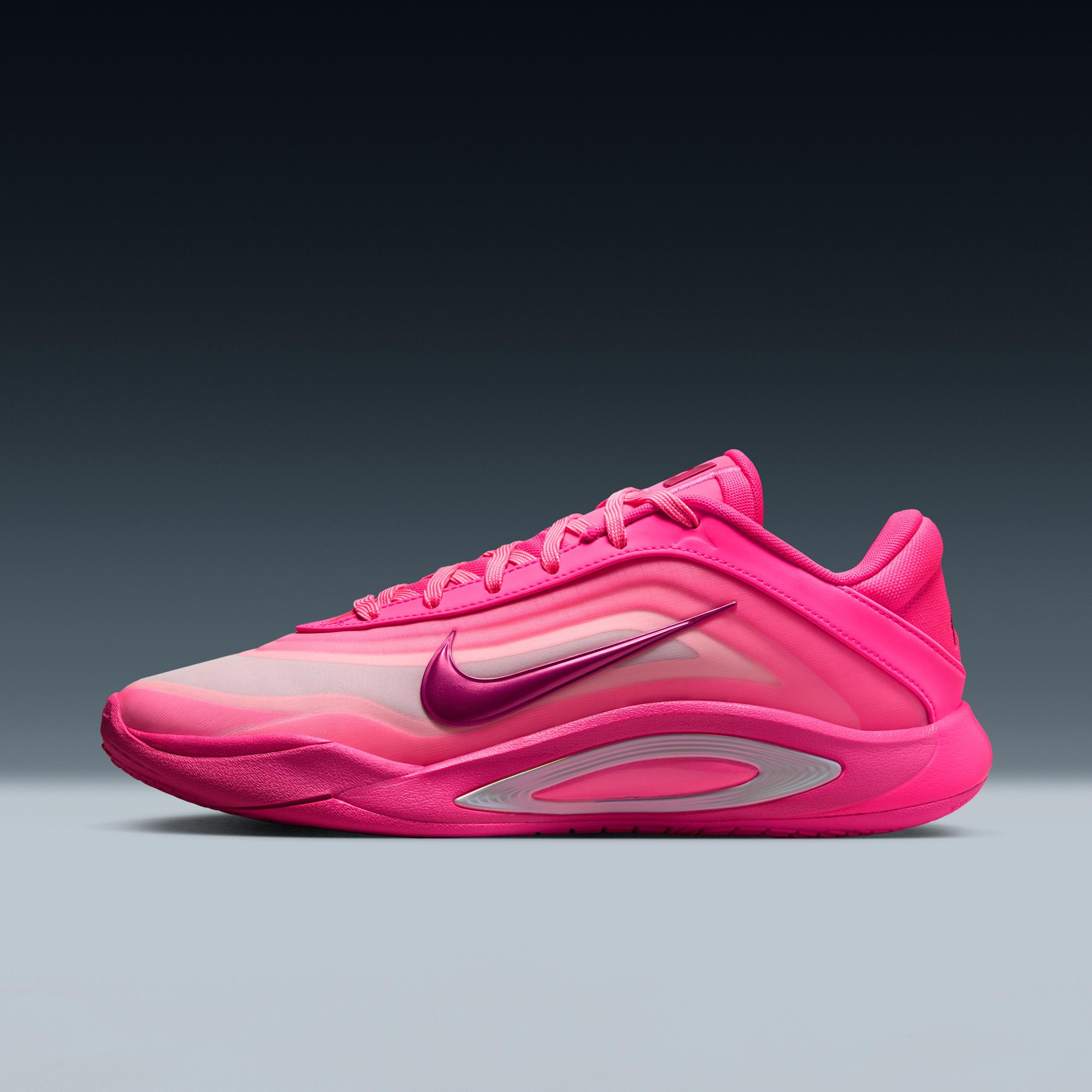 Nike Women's A'One "Pink A'ura" A'ja Wilson Basketball Shoes by NIKE