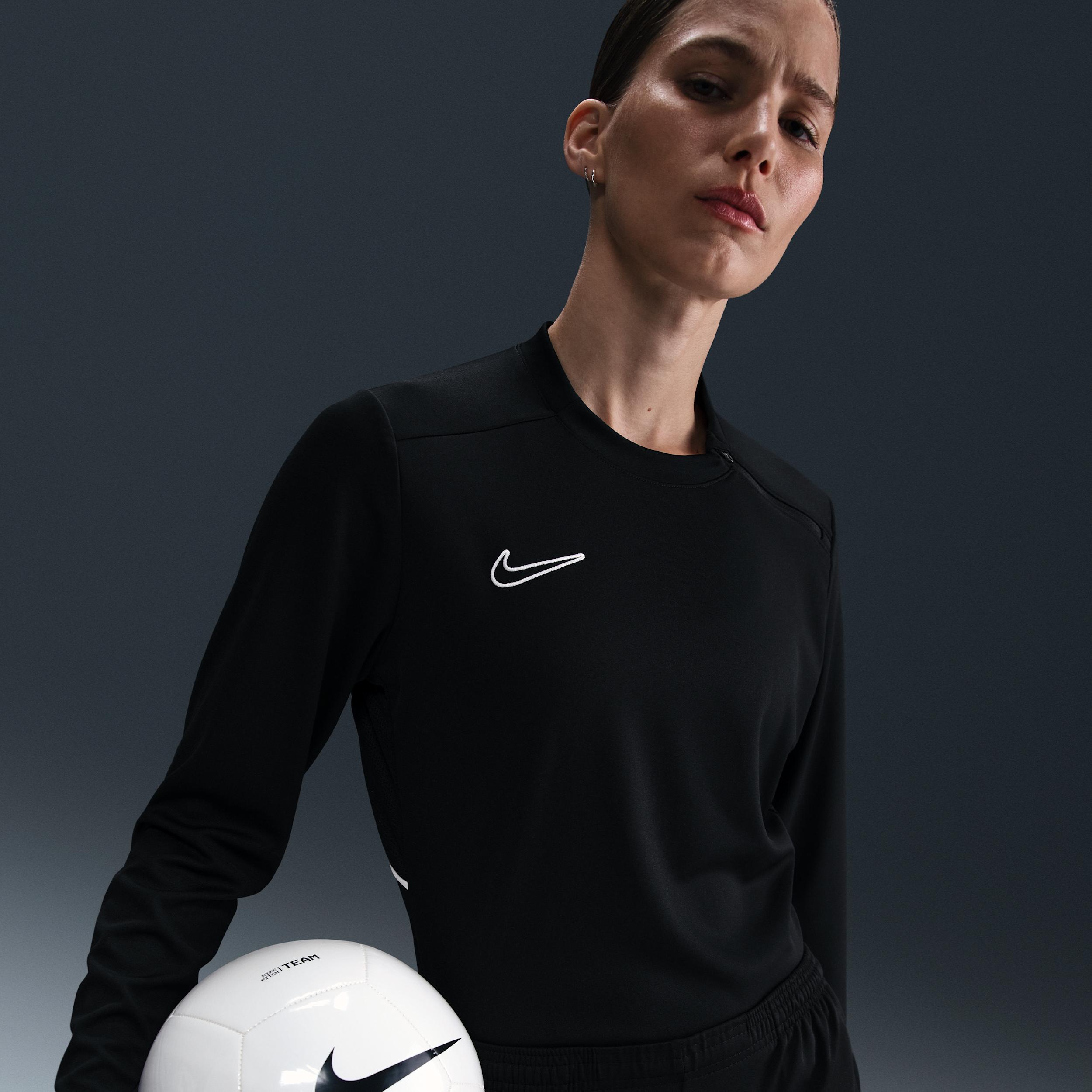 Nike Women's Academy Dri-FIT Crew-Neck Long-Sleeve Soccer Top by NIKE