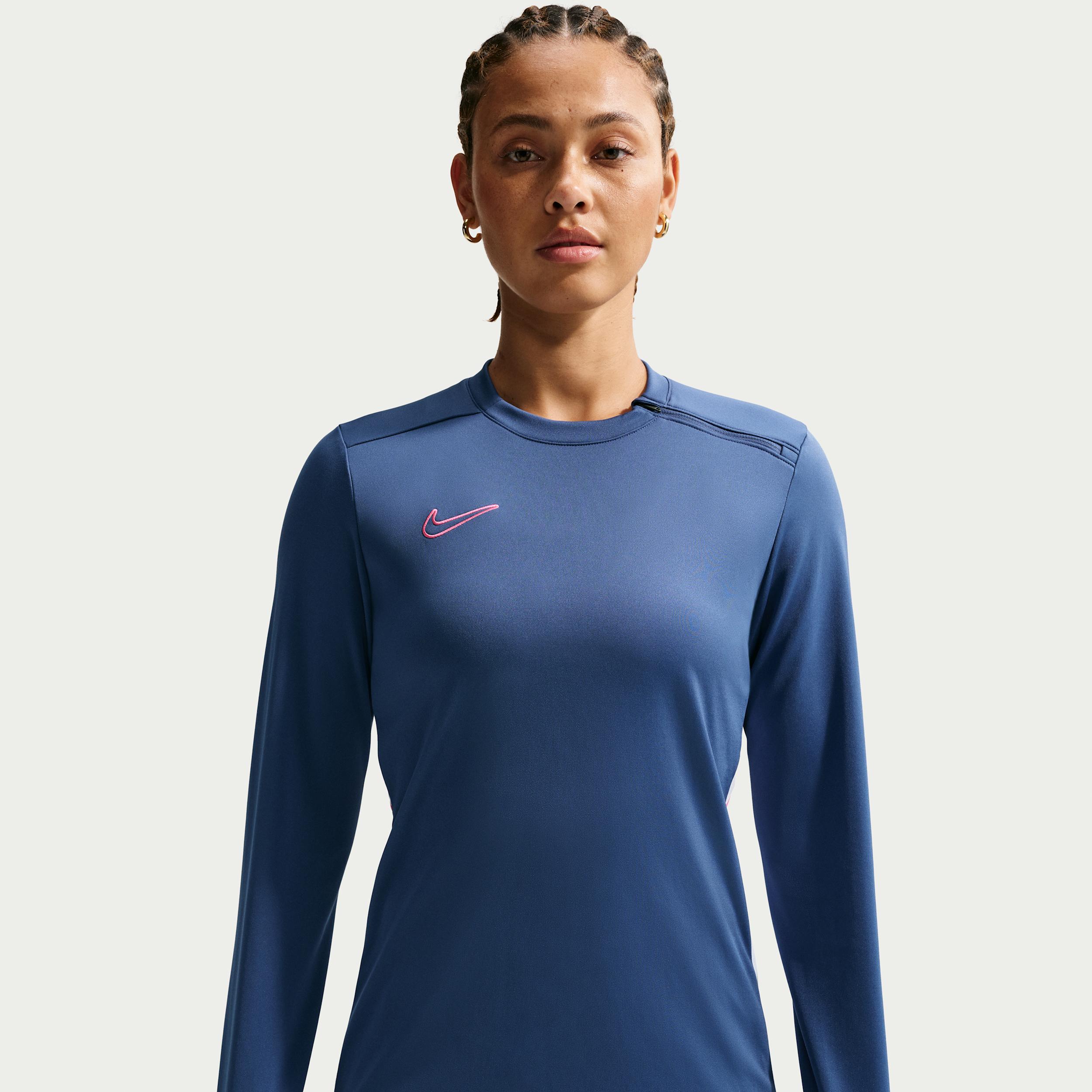 Nike Women's Academy Dri-FIT Crew-Neck Long-Sleeve Soccer Top by NIKE