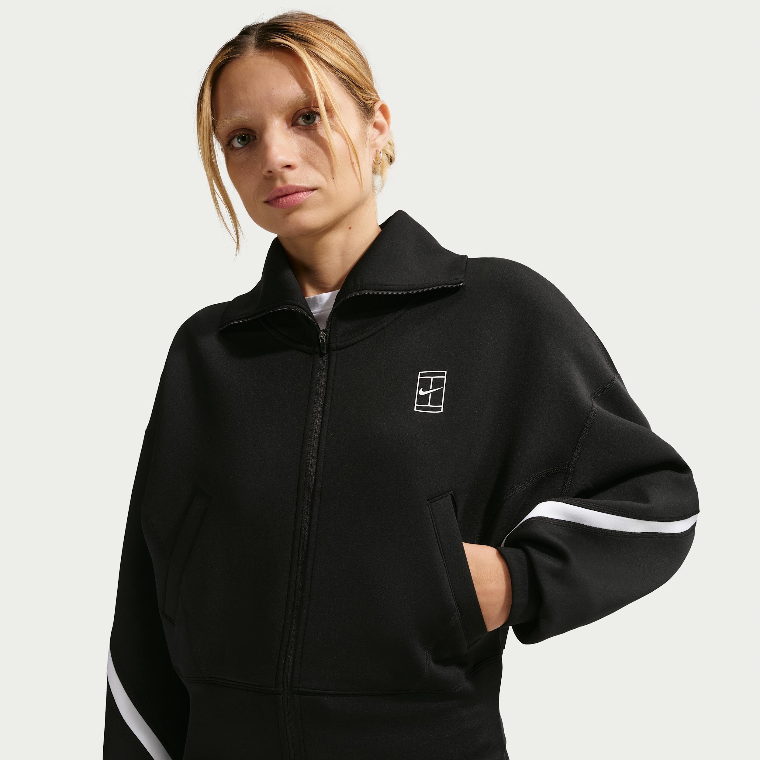Nike Women's Advantage Dri-FIT Full-Zip Tennis Jacket by NIKE