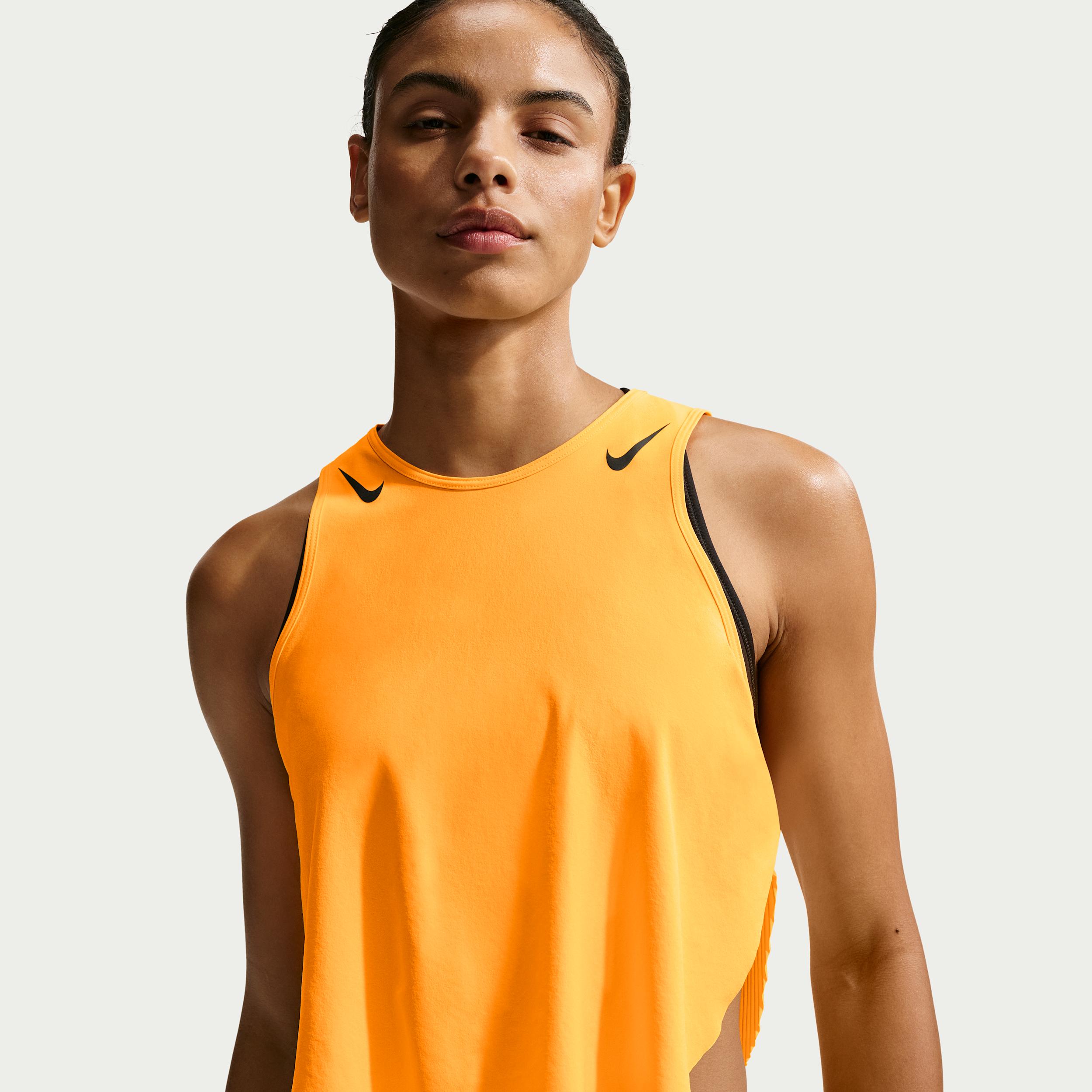 Nike Women's AeroSwift Dri-FIT ADV Cropped Running Tank Top by NIKE