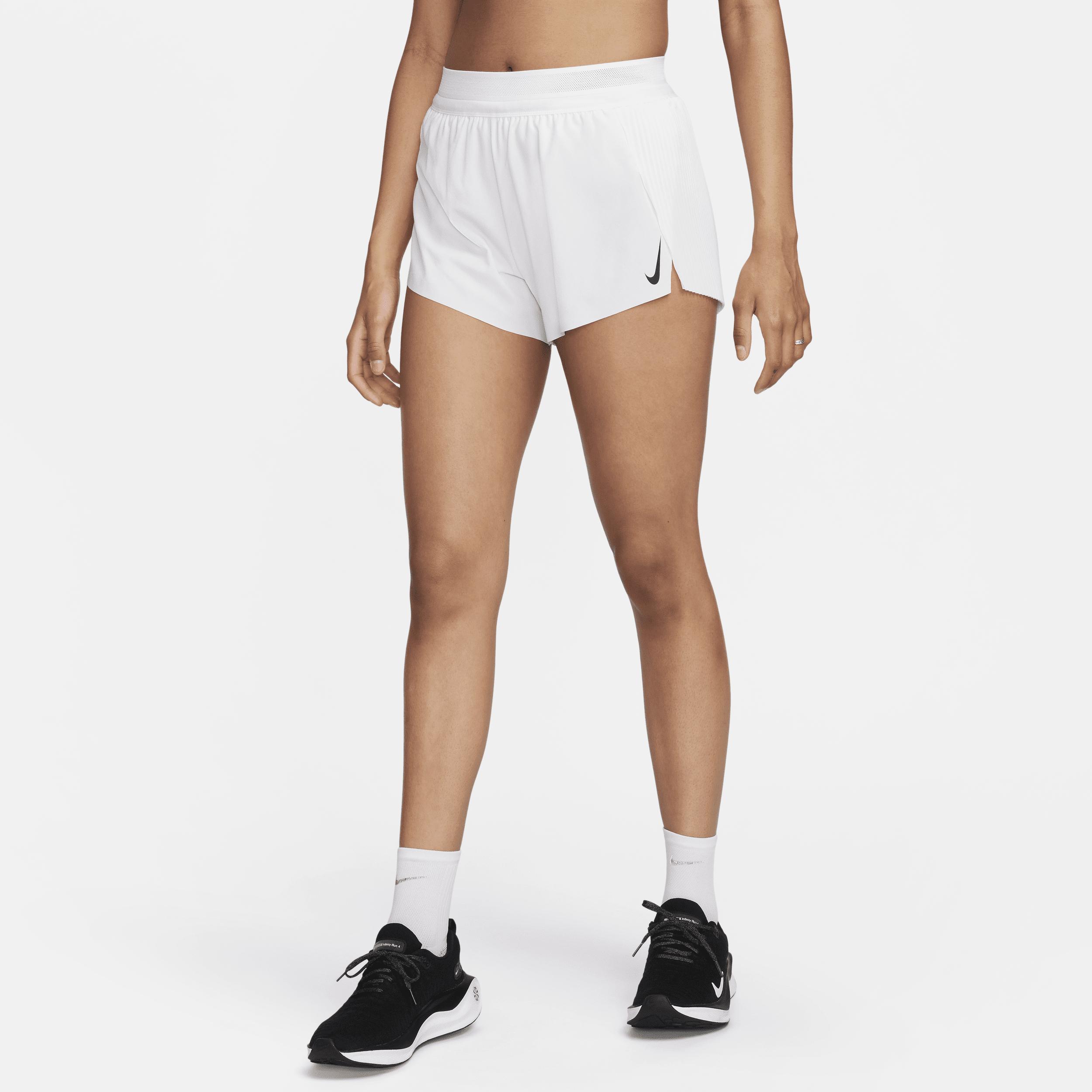 Nike Women's AeroSwift Dri-FIT ADV Mid-Rise 3" Brief-Lined Running Shorts by NIKE