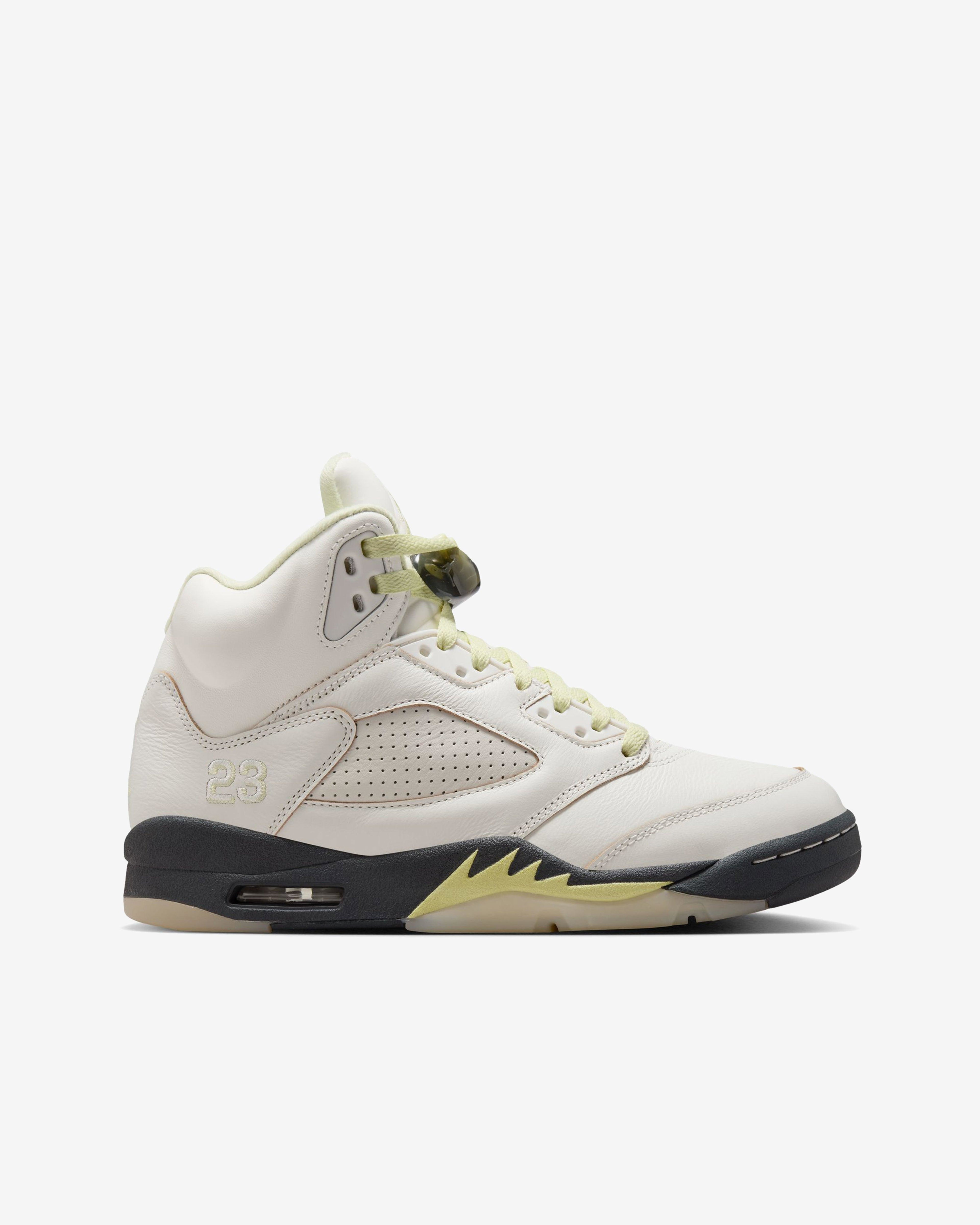Nike - Women's Air Jordan 5 Retro Sneakers - (Sail Green) by NIKE