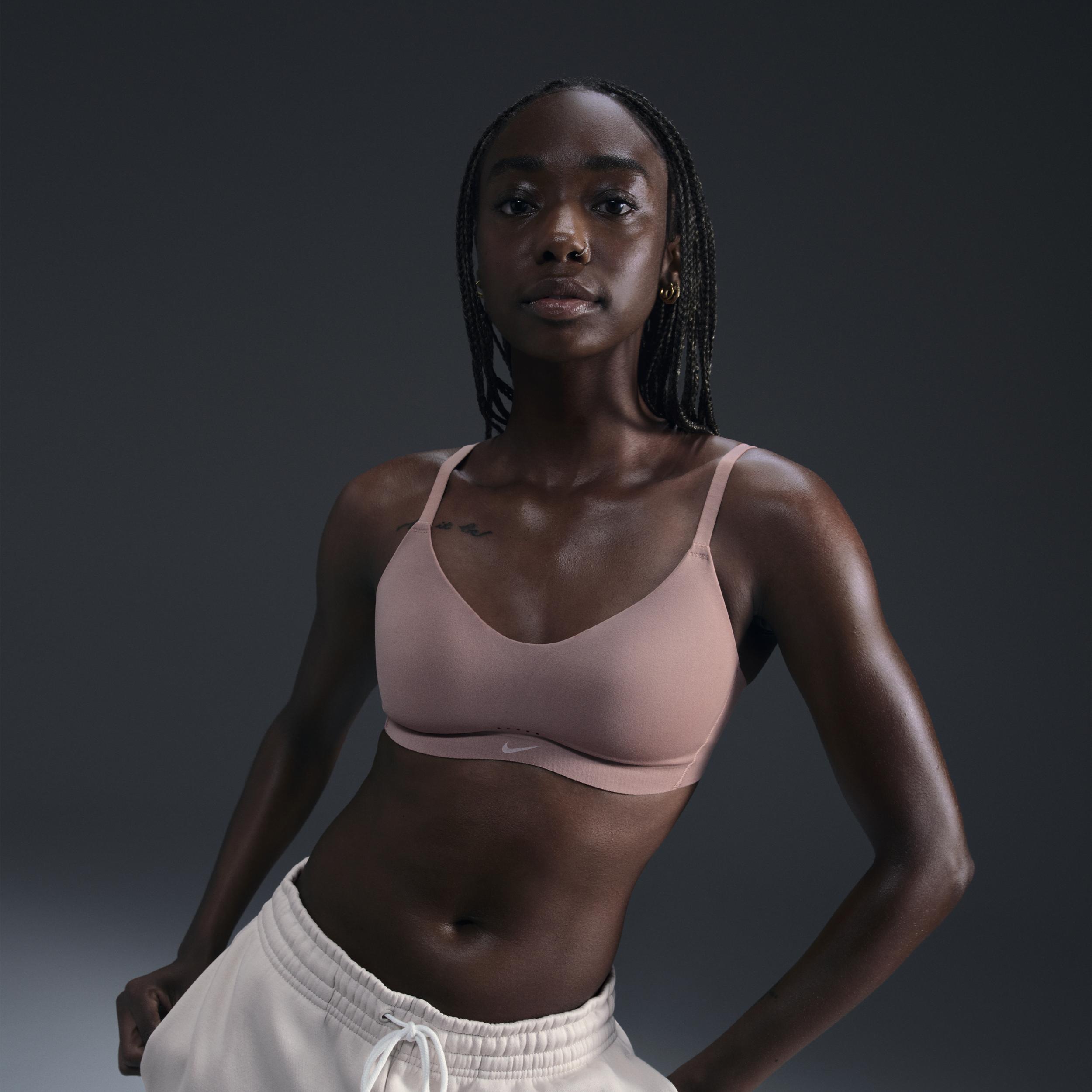 Nike Women's Alate Minimalist Light-Support Padded Convertible Sports Bra by NIKE