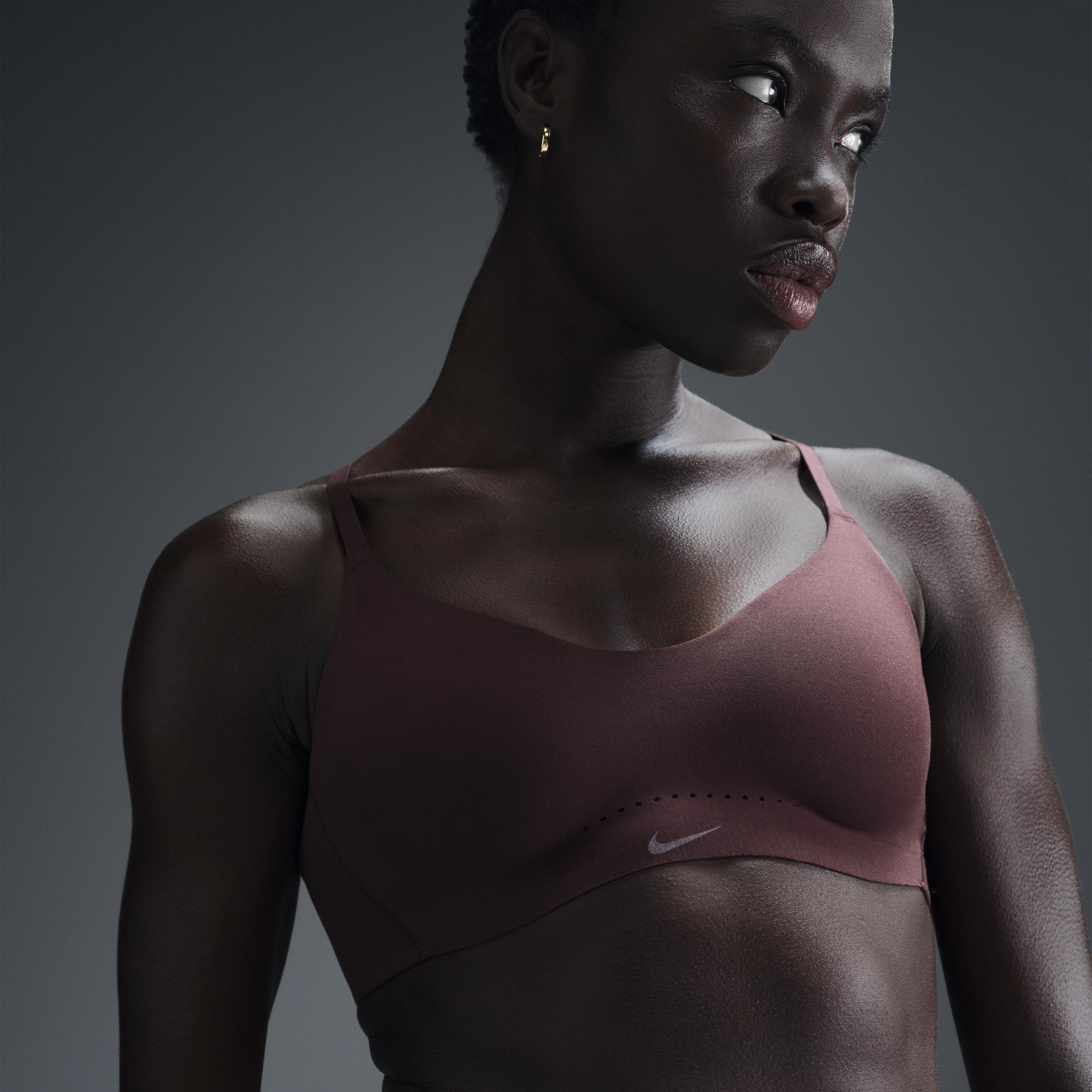 Nike Women's Alate Minimalist Light-Support Padded Convertible Sports Bra by NIKE