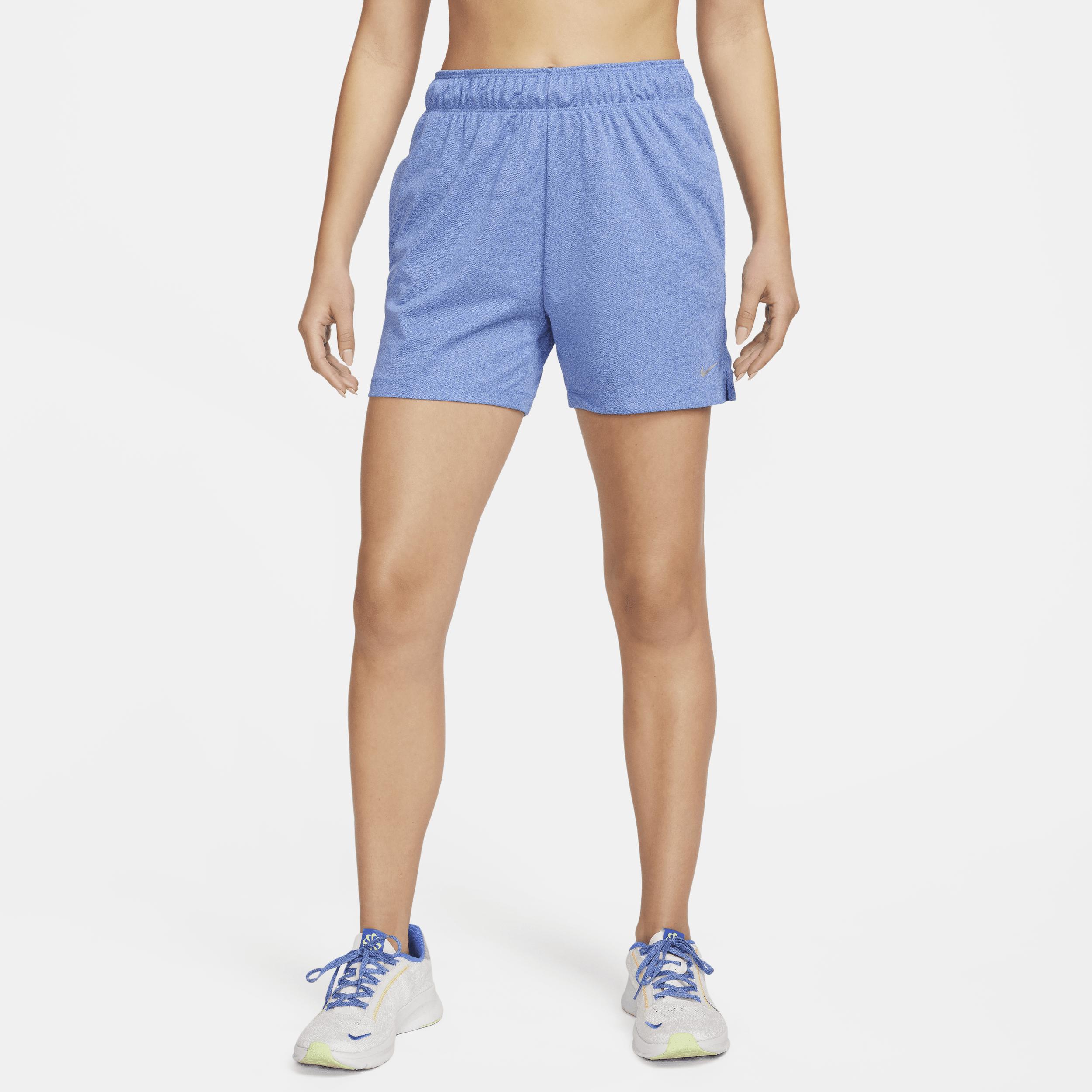 Nike Women's Attack Dri-FIT Fitness Mid-Rise 5" Unlined Shorts by NIKE