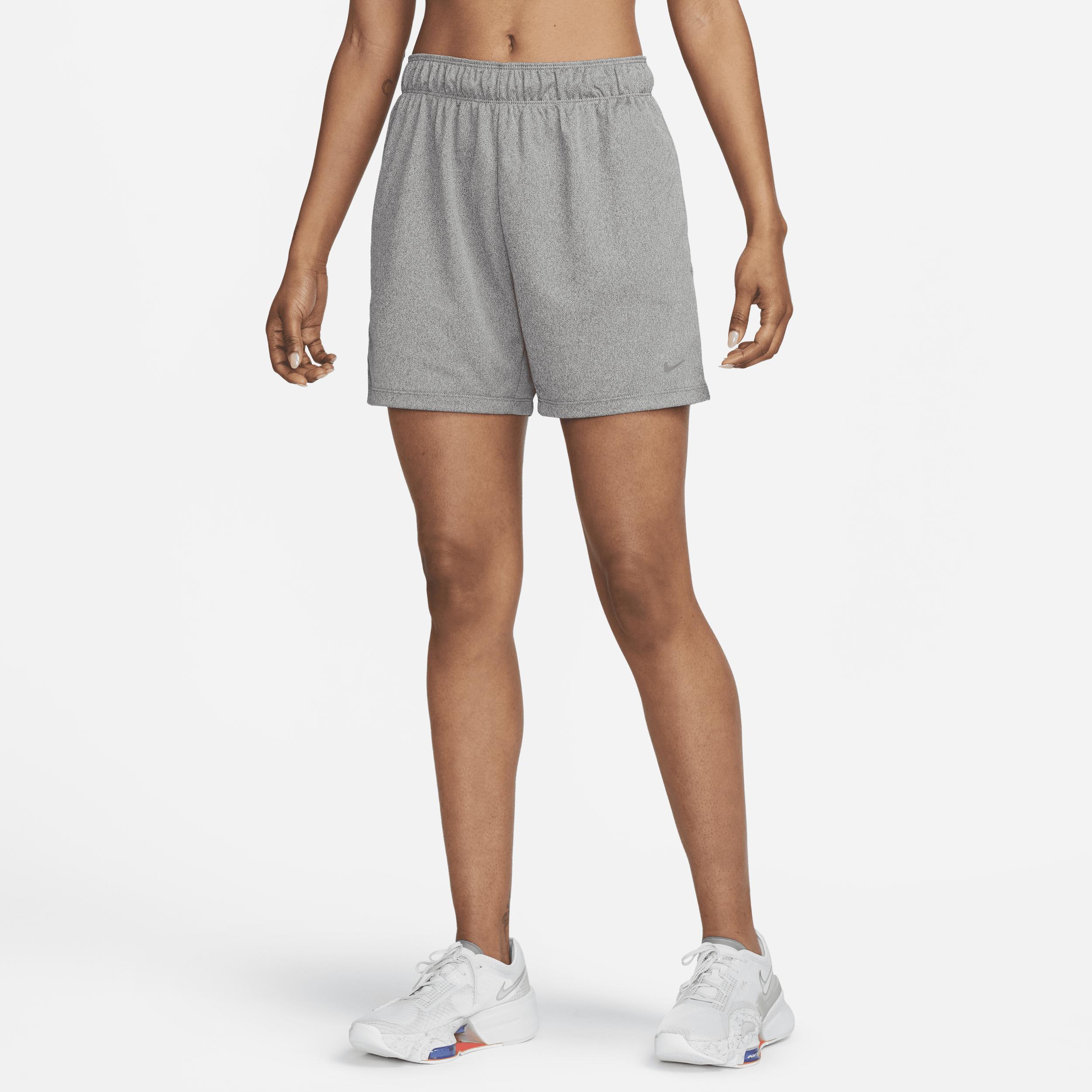 Nike Women's Attack Dri-FIT Fitness Mid-Rise 5" Unlined Shorts by NIKE
