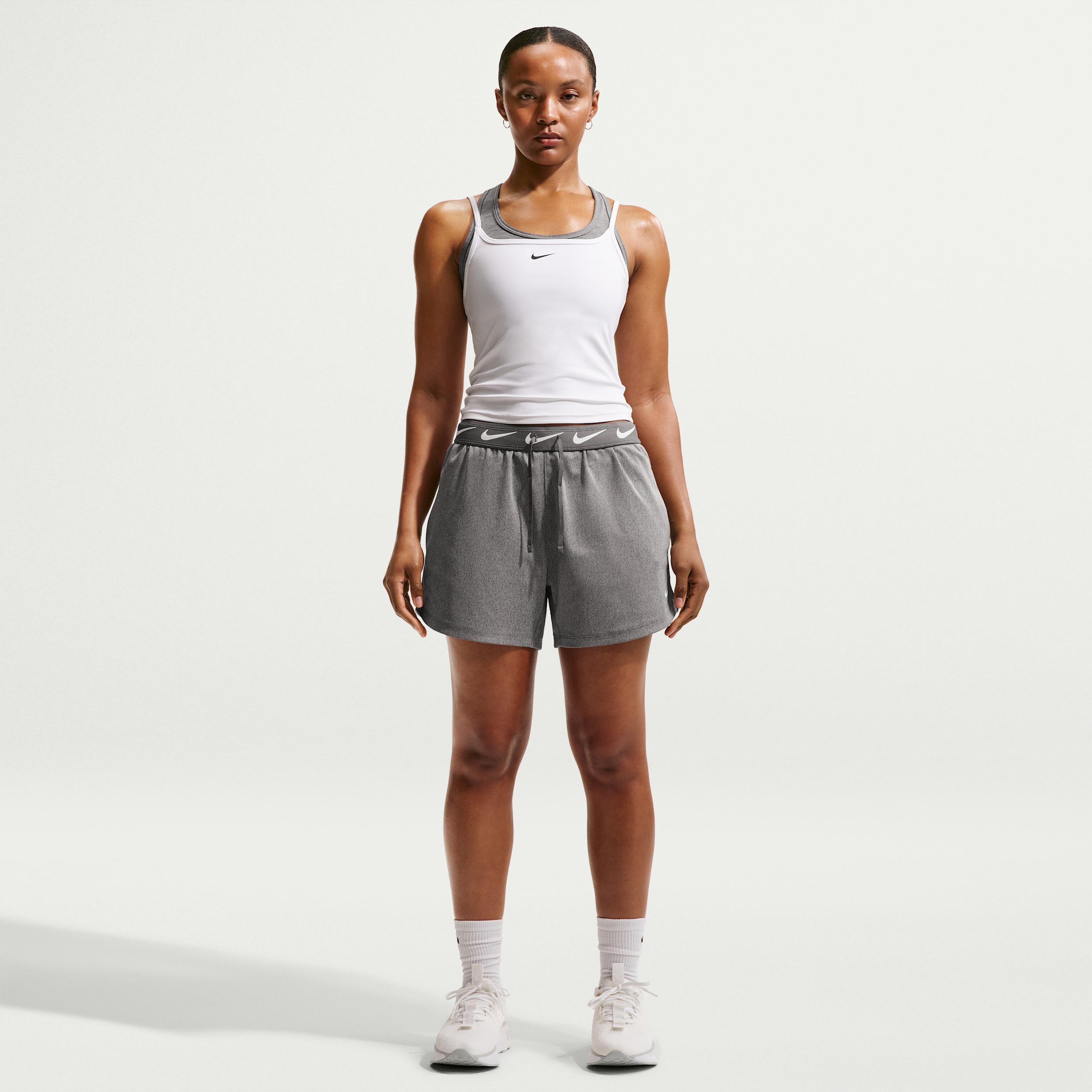Nike Women's Attack Dri-FIT Mid-Rise 4" Shorts by NIKE