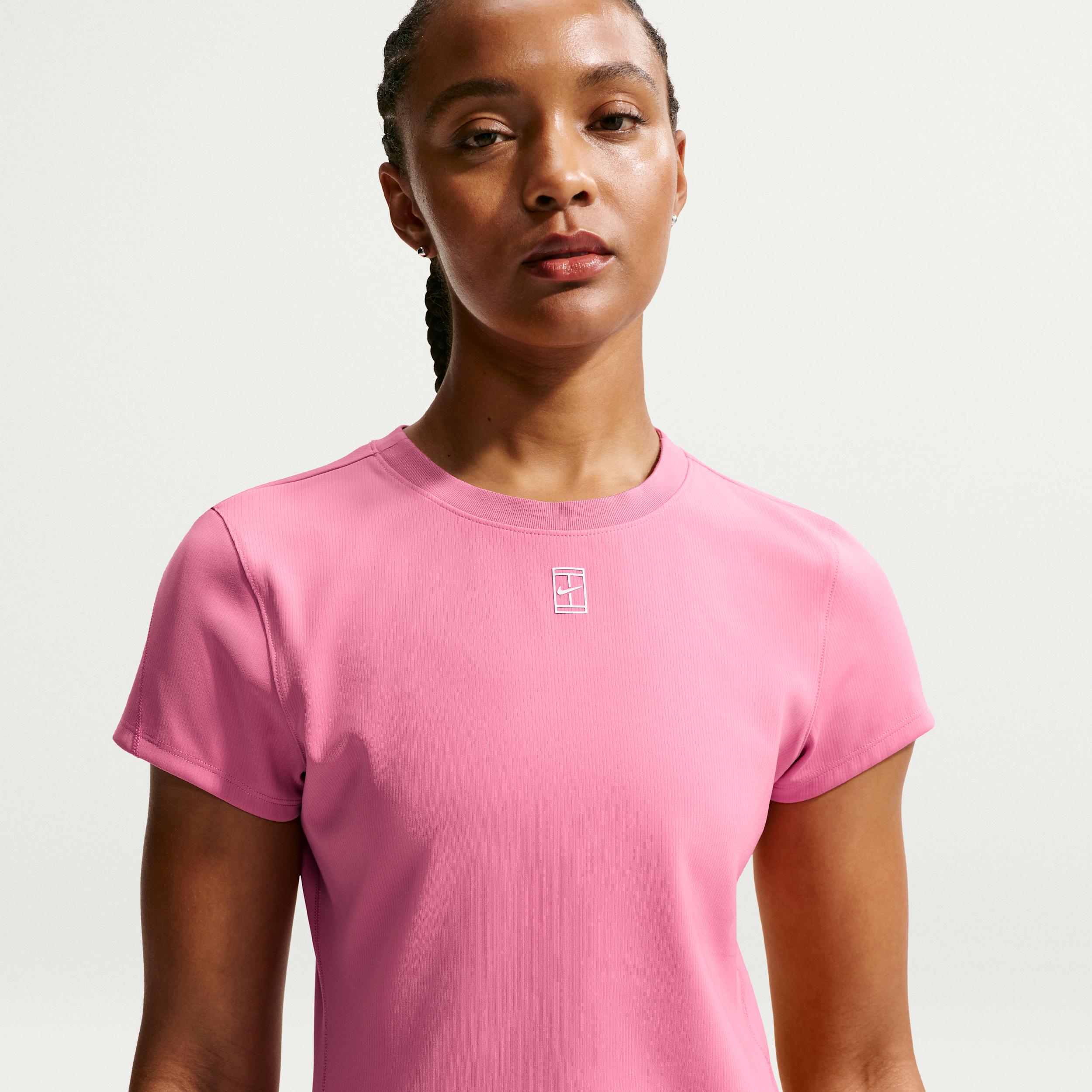 Nike Women's Court Advantage Dri-FIT Short-Sleeve Tennis Top by NIKE