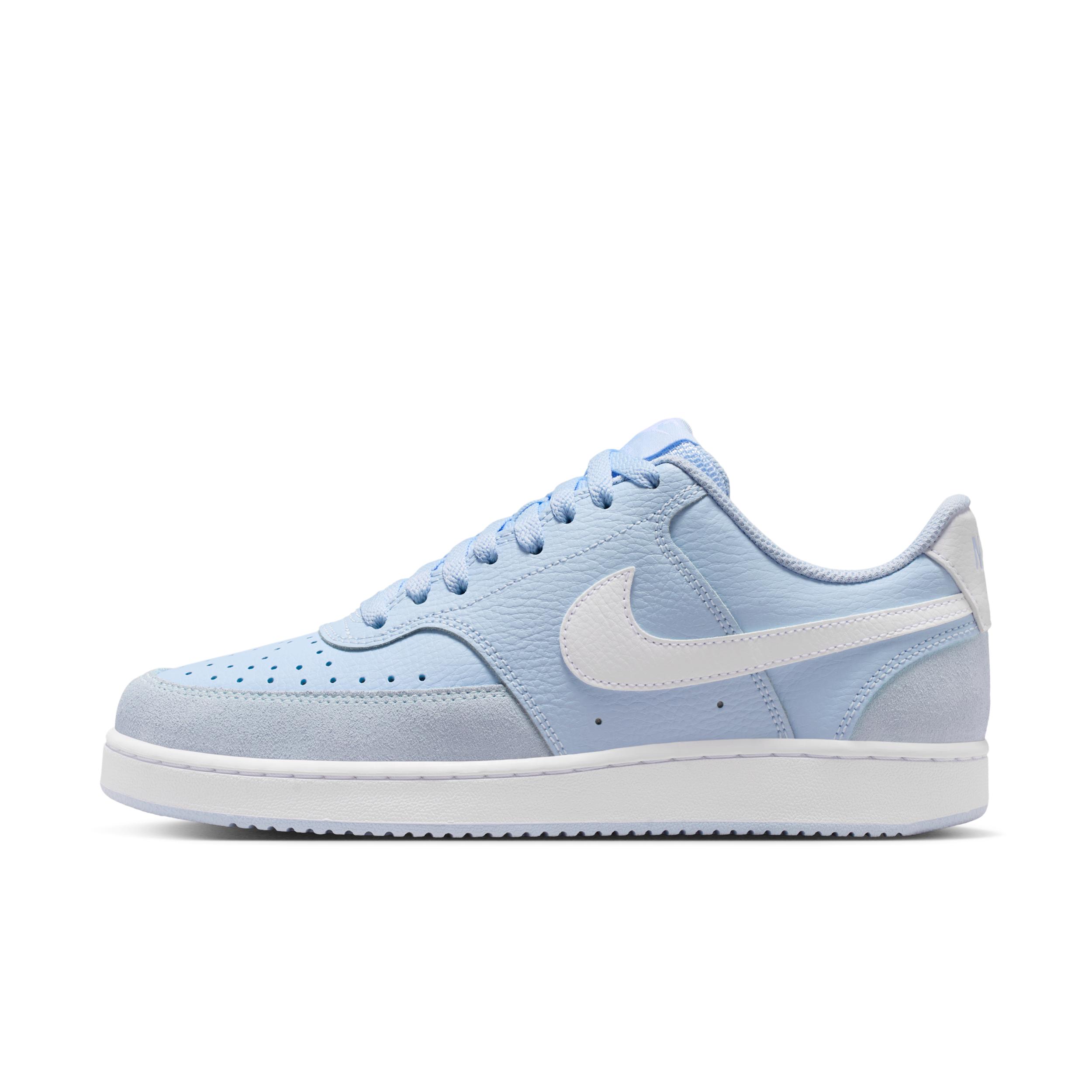 Nike Women's Court Vision Low Suede Shoes by NIKE