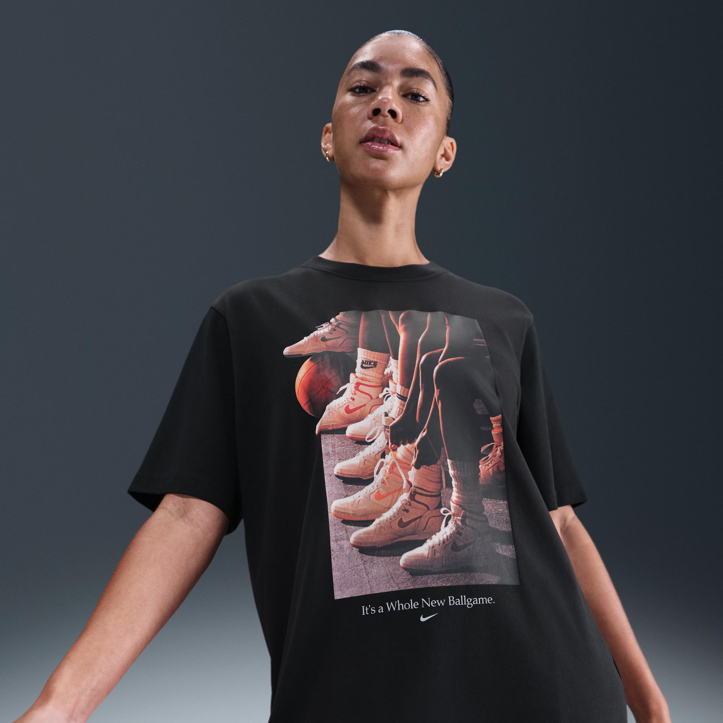 Nike Women's Dri-FIT Graphic Basketball T-Shirt by NIKE