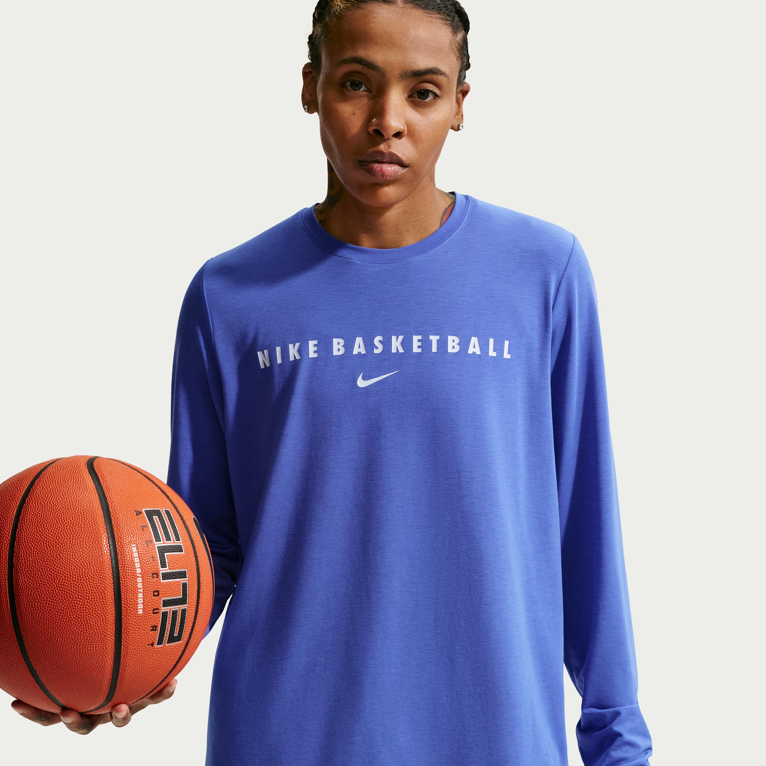 Nike Women's Dri-FIT Long-Sleeve Warm-Up Basketball Top by NIKE