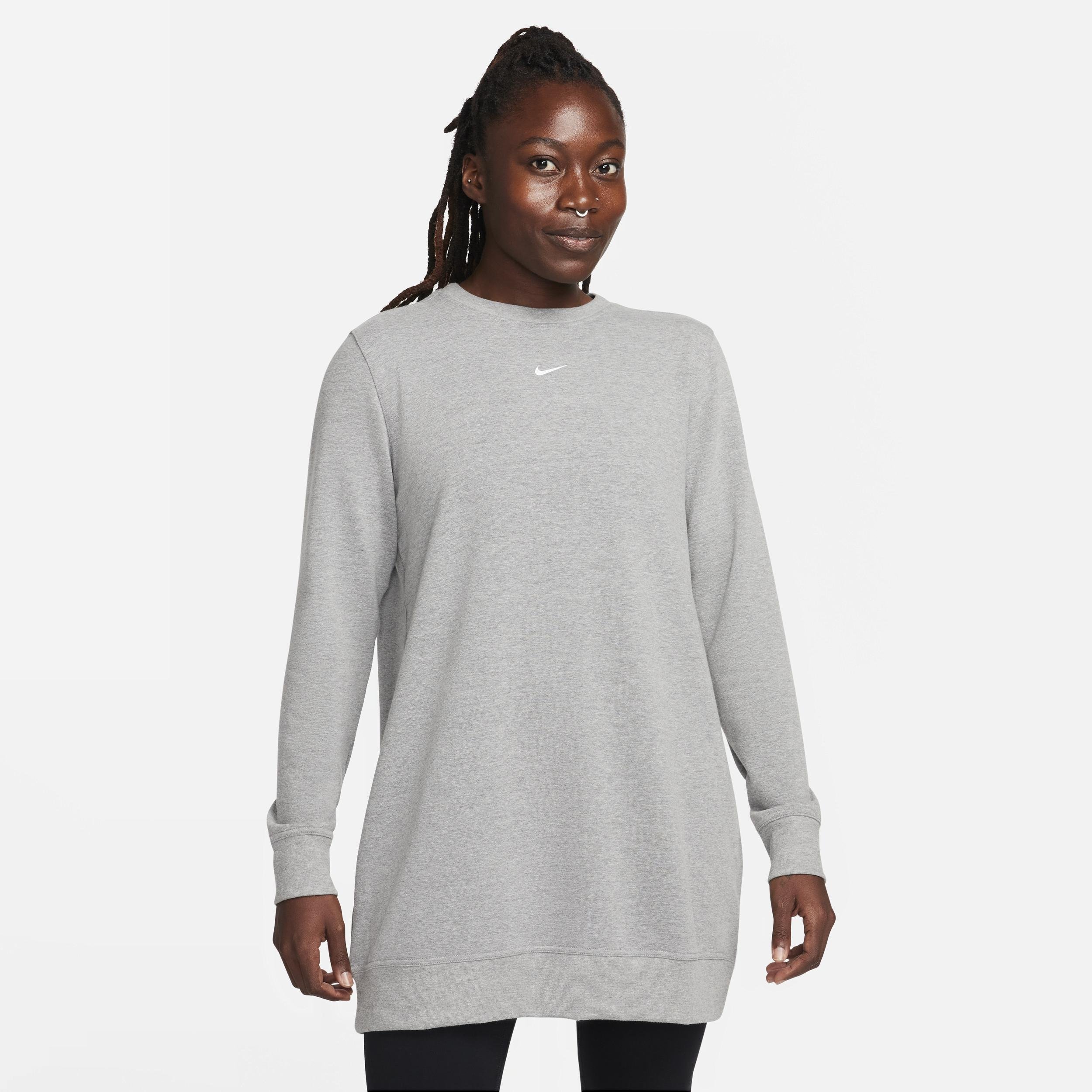 Nike Women's Dri-FIT One Crew-Neck French Terry Tunic by NIKE