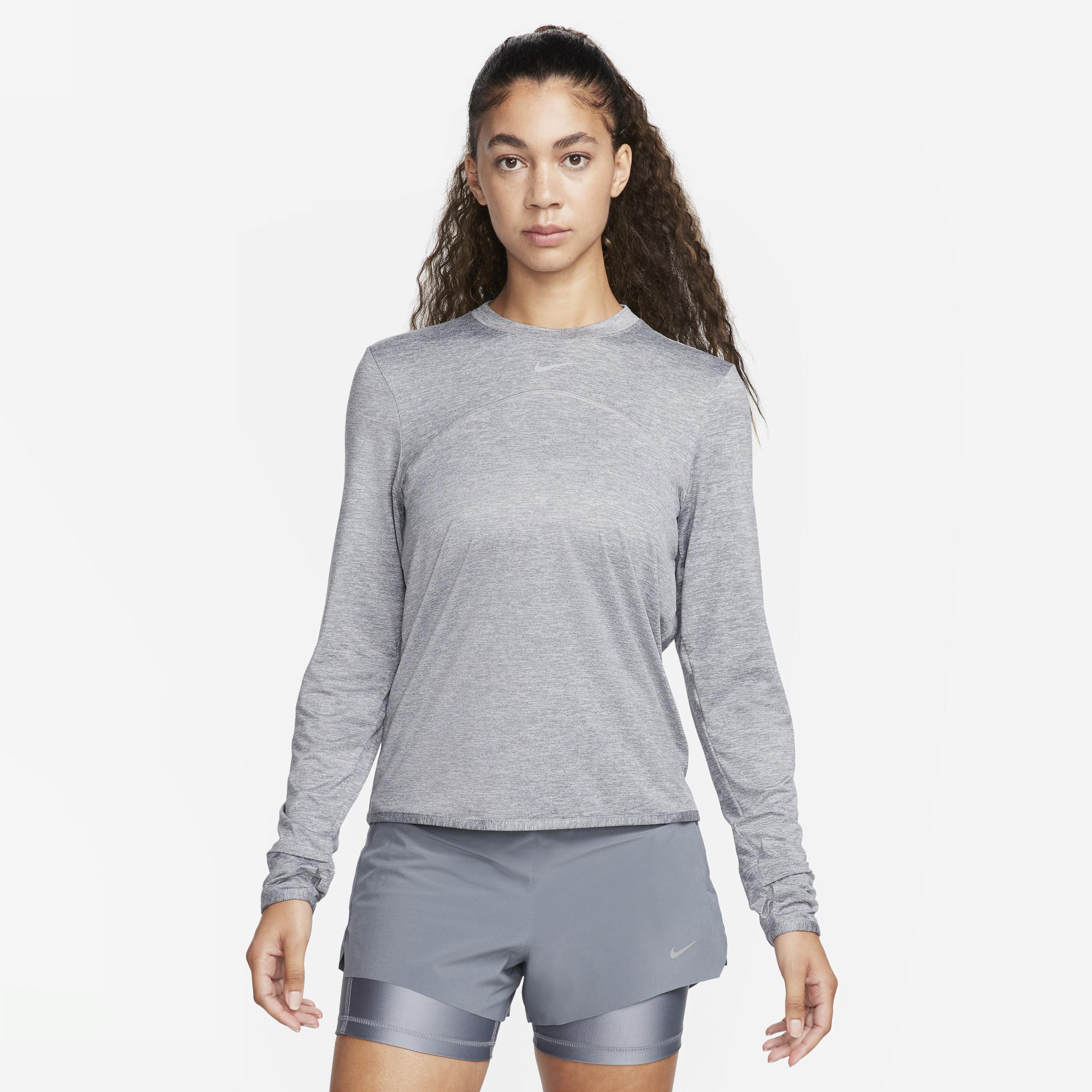 Nike Women's Dri-FIT Swift Element UV Crew-Neck Running Top by NIKE