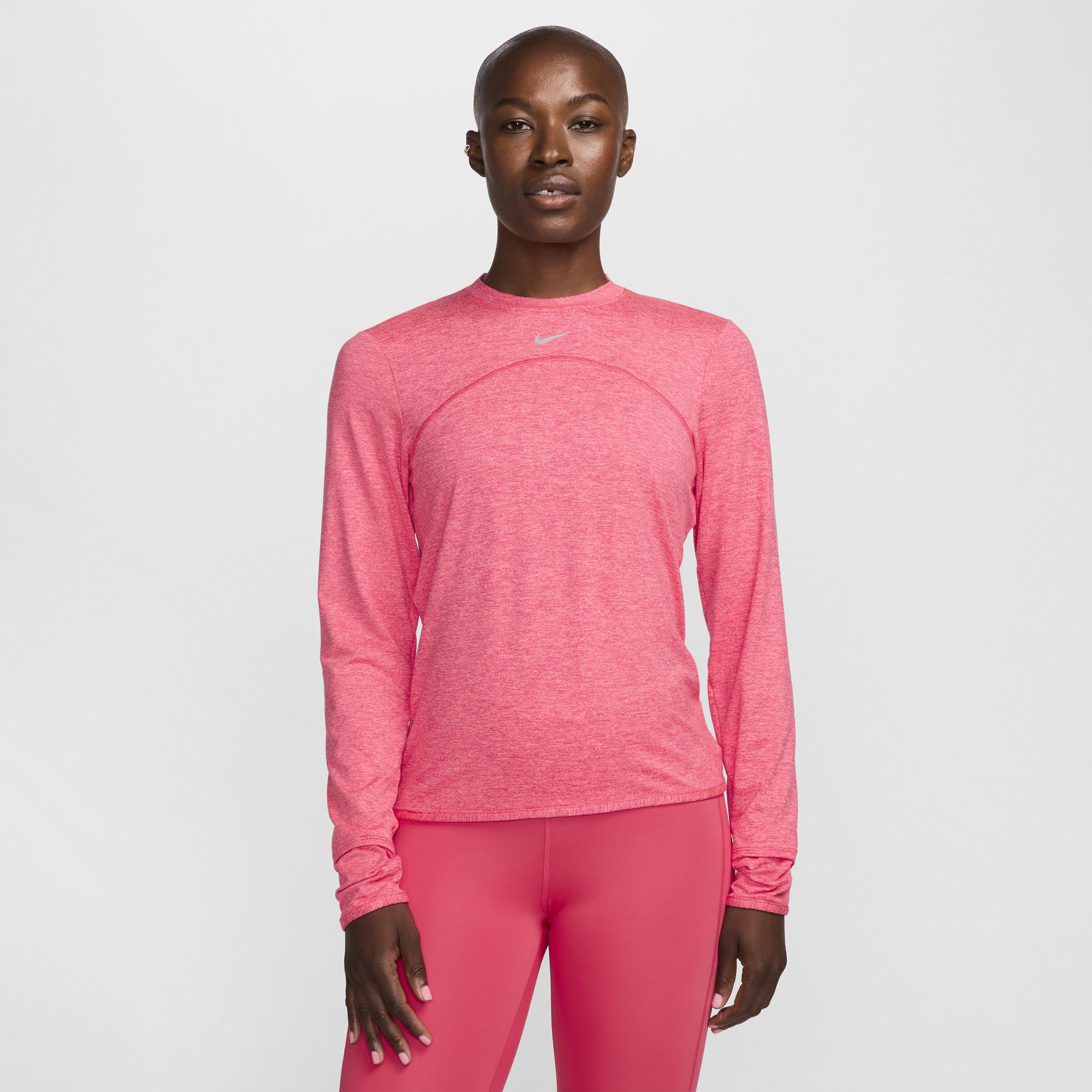 Nike Women's Dri-FIT Swift Element UV Crew-Neck Running Top by NIKE