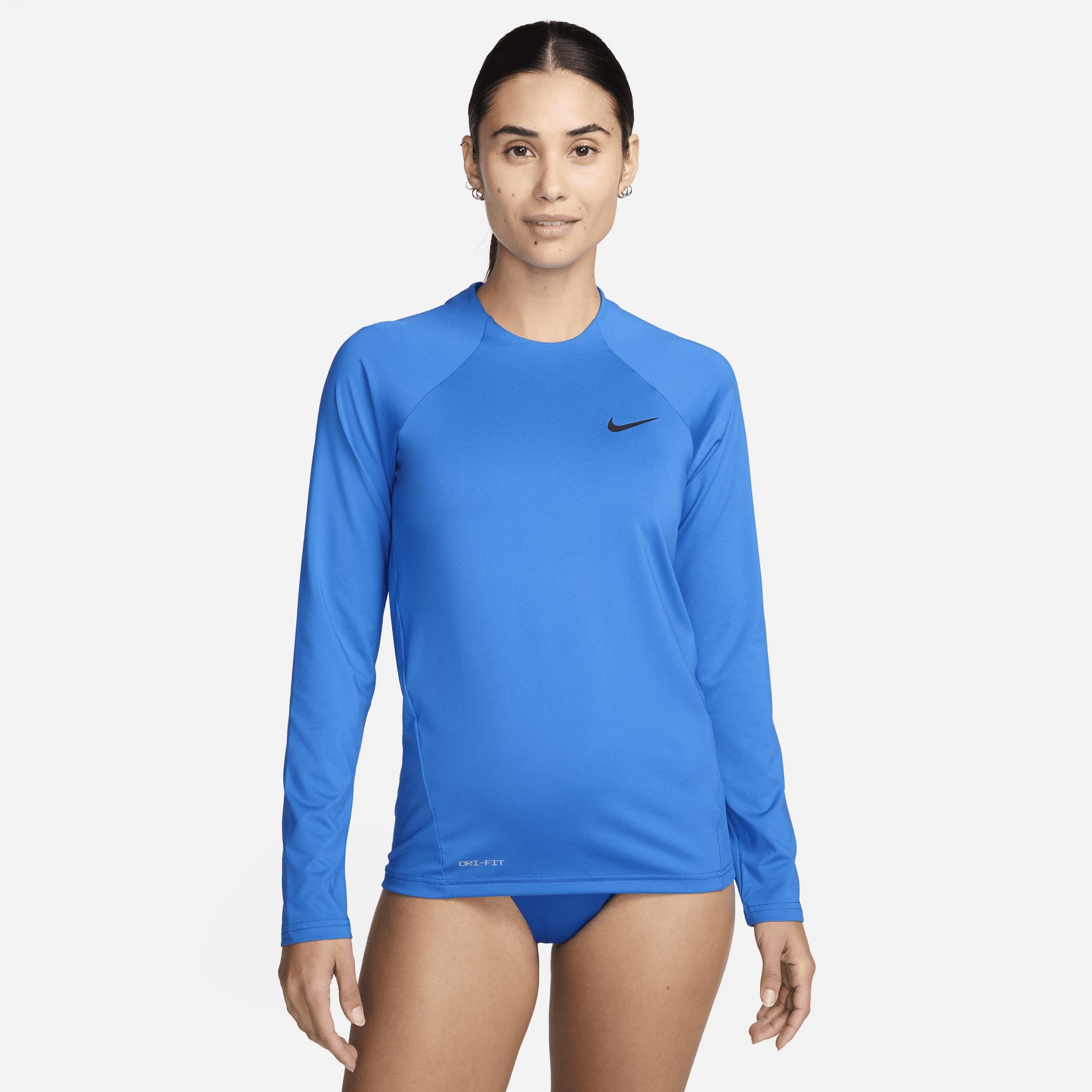 Nike Women's Essential Long-Sleeve Hydroguard Swim Shirt by NIKE