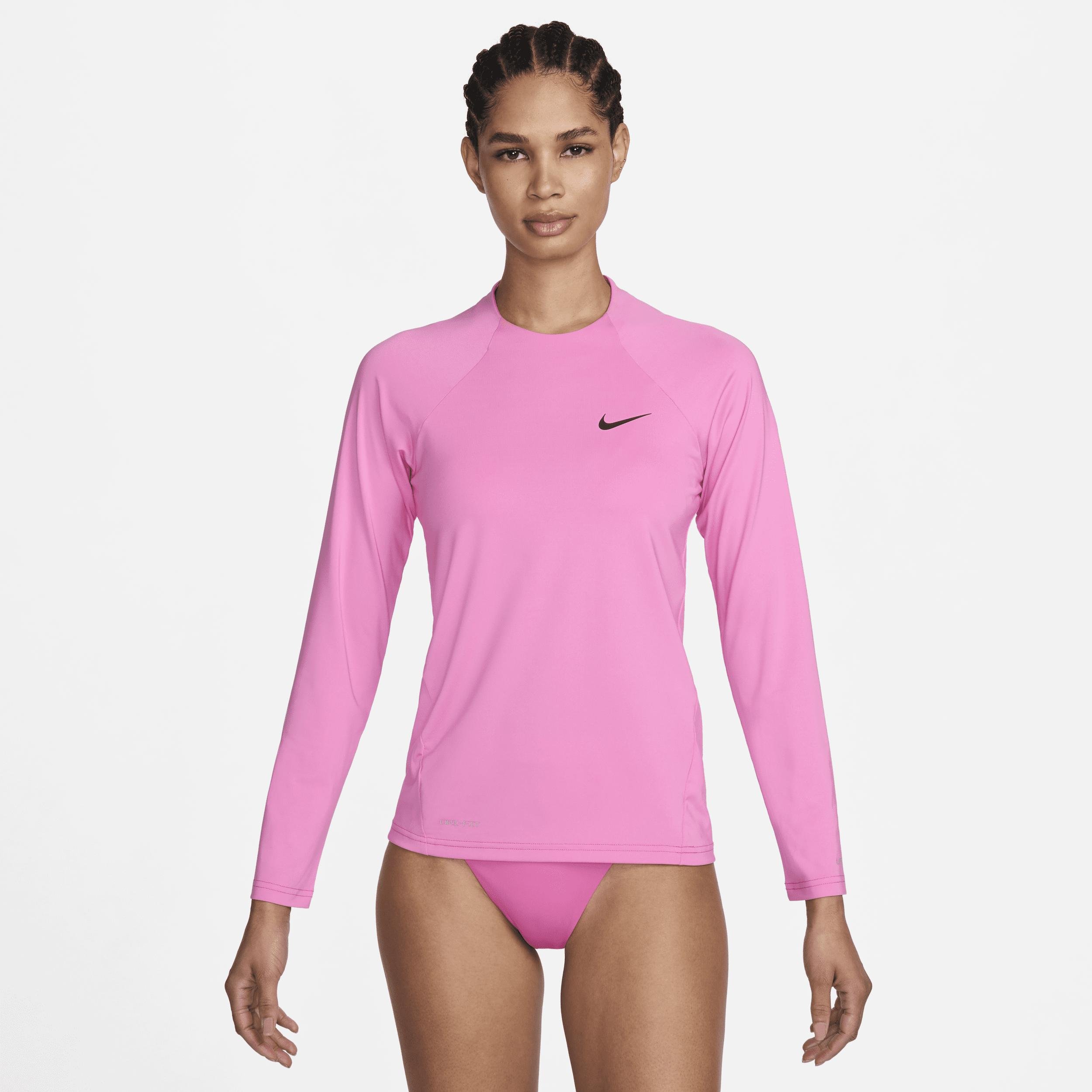 Nike Women's Essential Long-Sleeve Hydroguard Swim Shirt by NIKE