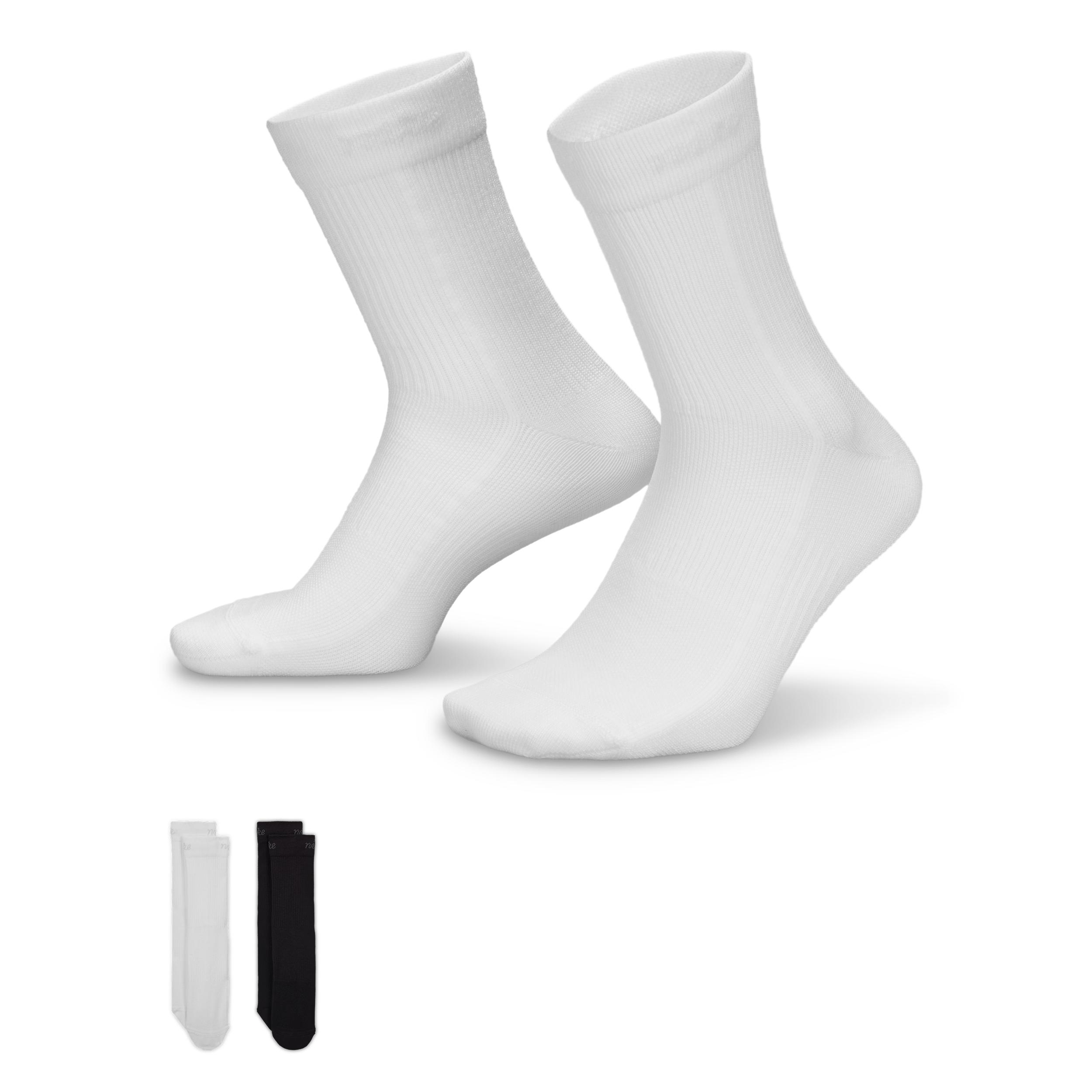 Nike Women's Everyday Plus Lightweight Crew Socks (2-Pair) by NIKE