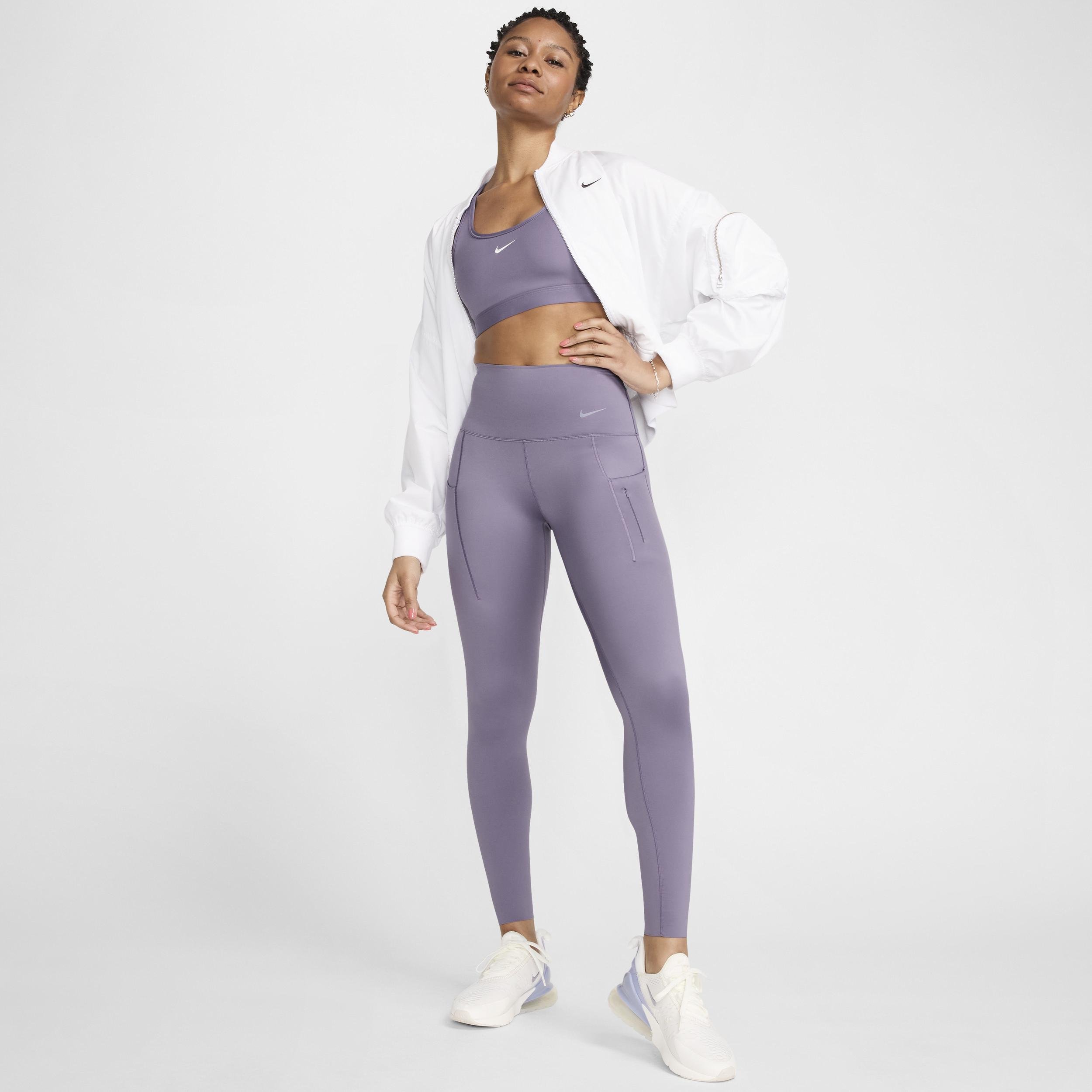 Nike Women's Go Firm-Support High-Waisted Full-Length Leggings with Pockets by NIKE