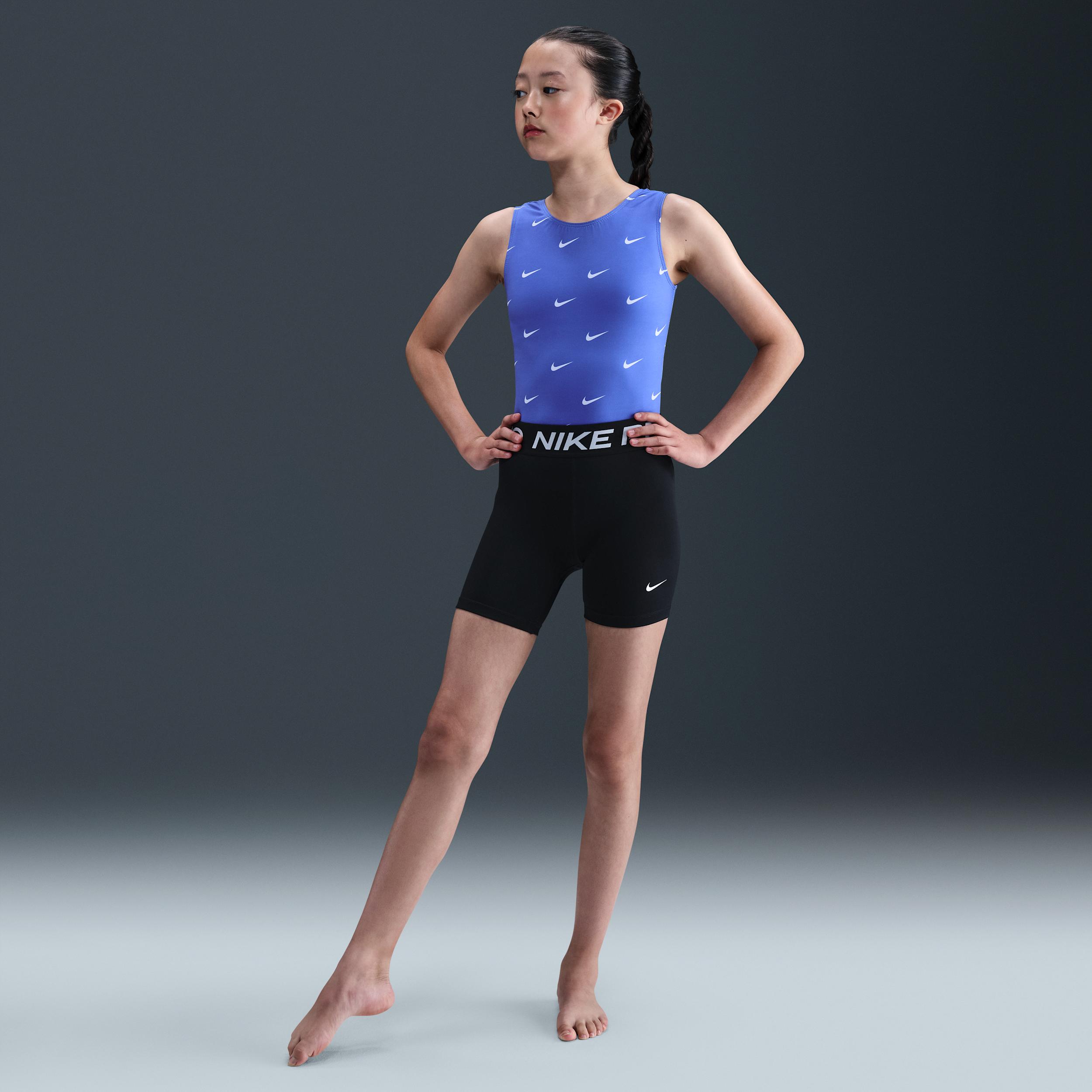 Nike Women's Gymnastics Nike Women's Repeat Swoosh Leotard by NIKE