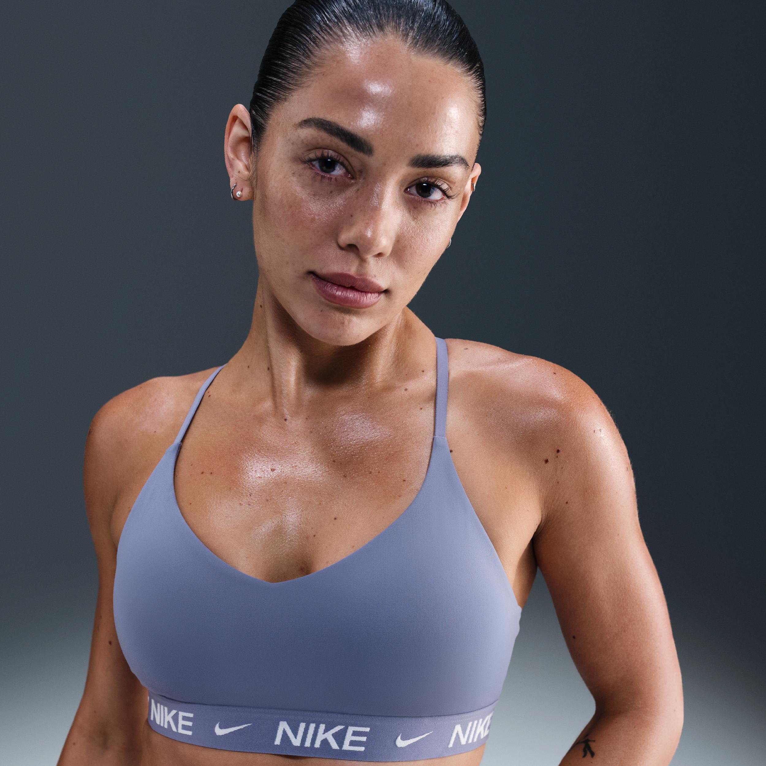 Nike Women's Indy Light Support Padded Adjustable Sports Bra by NIKE