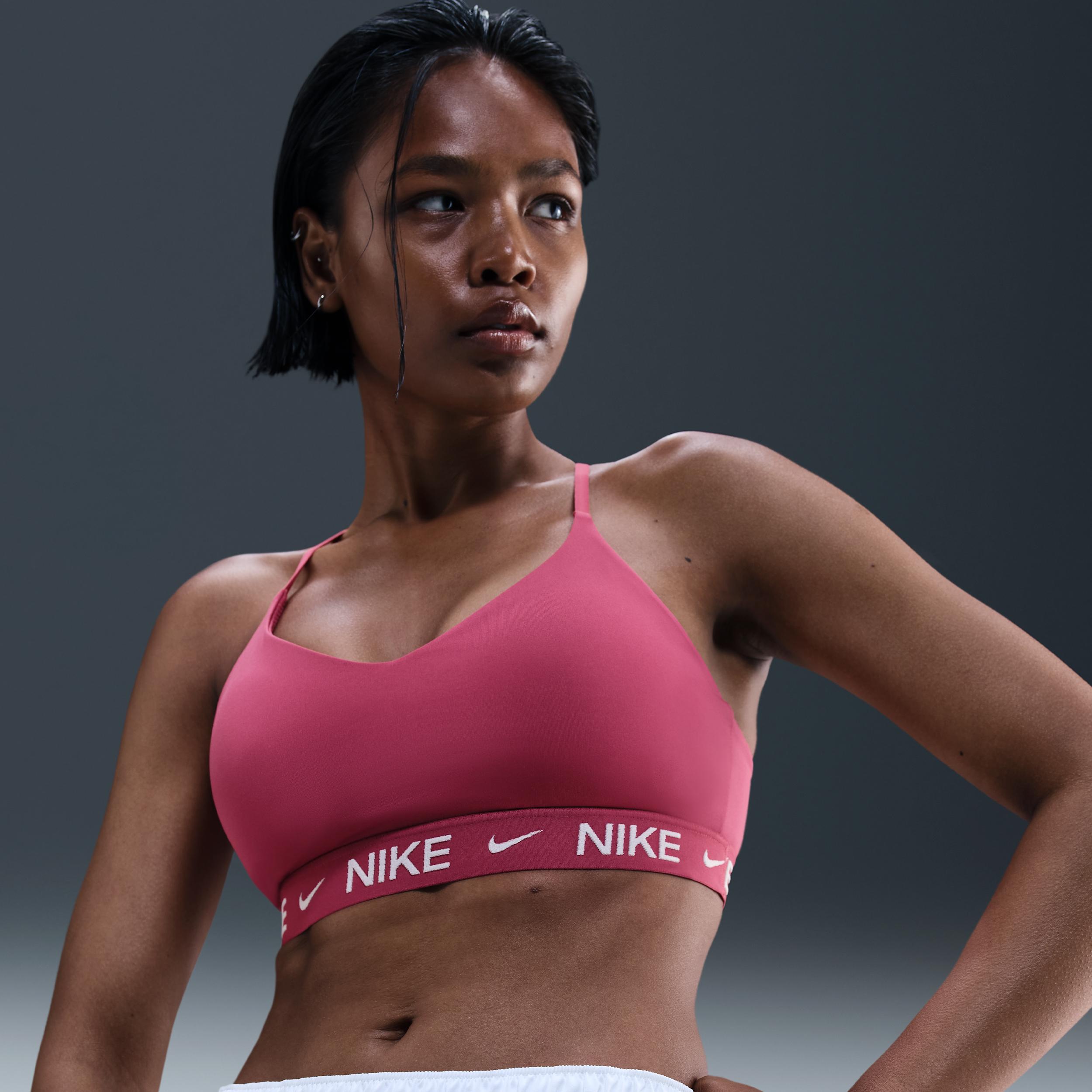 Nike Women's Indy Light Support Padded Adjustable Sports Bra by NIKE