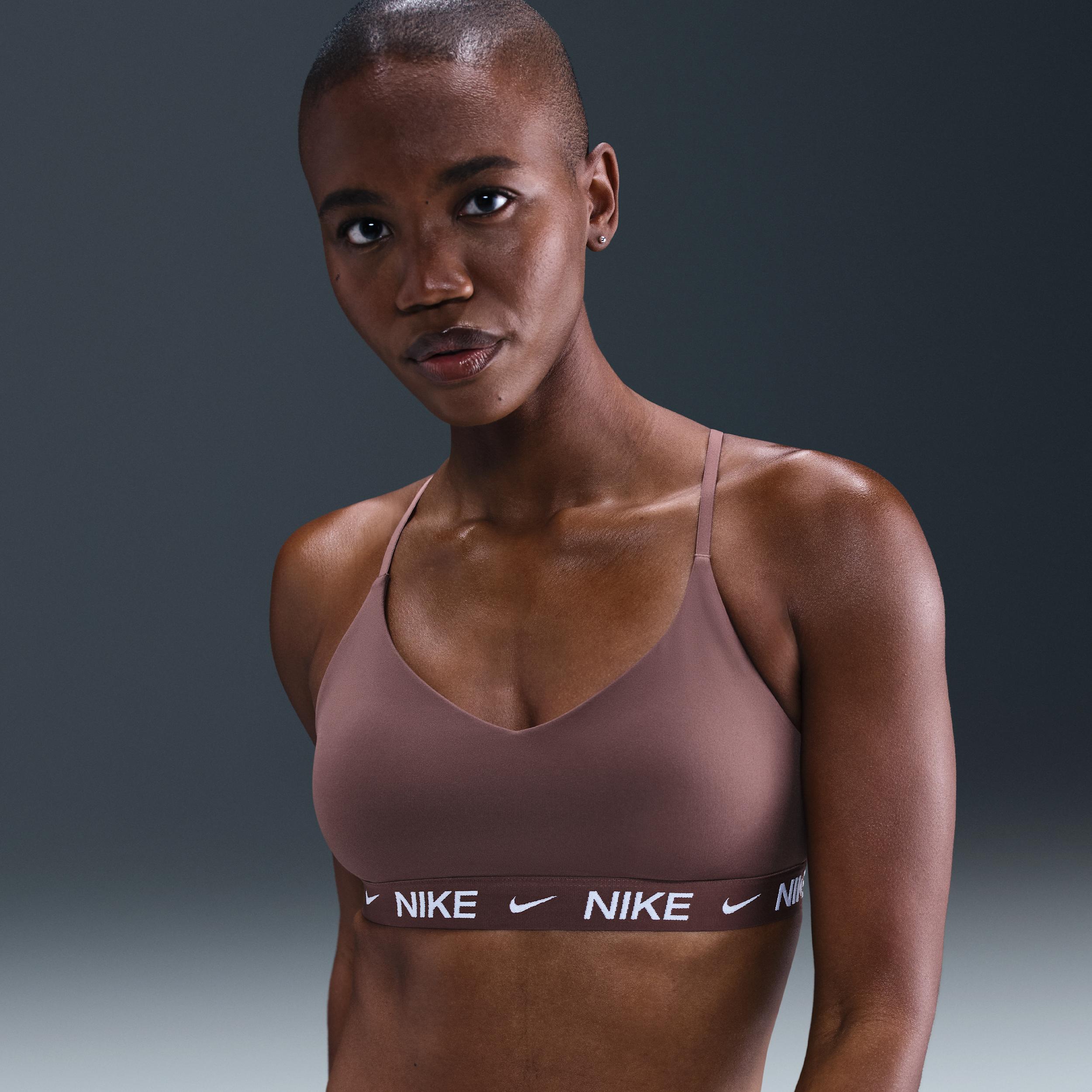 Nike Women's Indy Light Support Padded Adjustable Sports Bra by NIKE