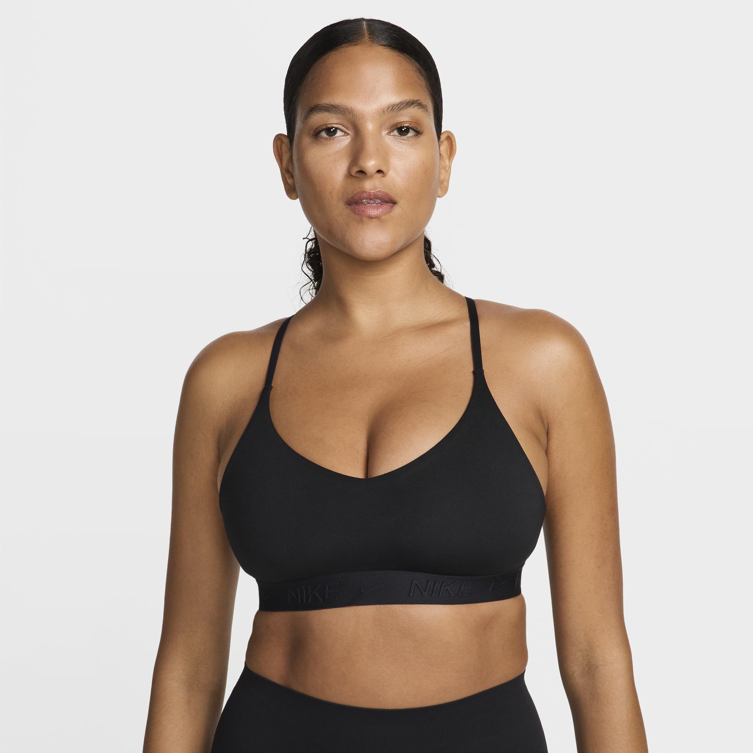 Nike Women's Indy Light Support Padded Adjustable Sports Bra by NIKE