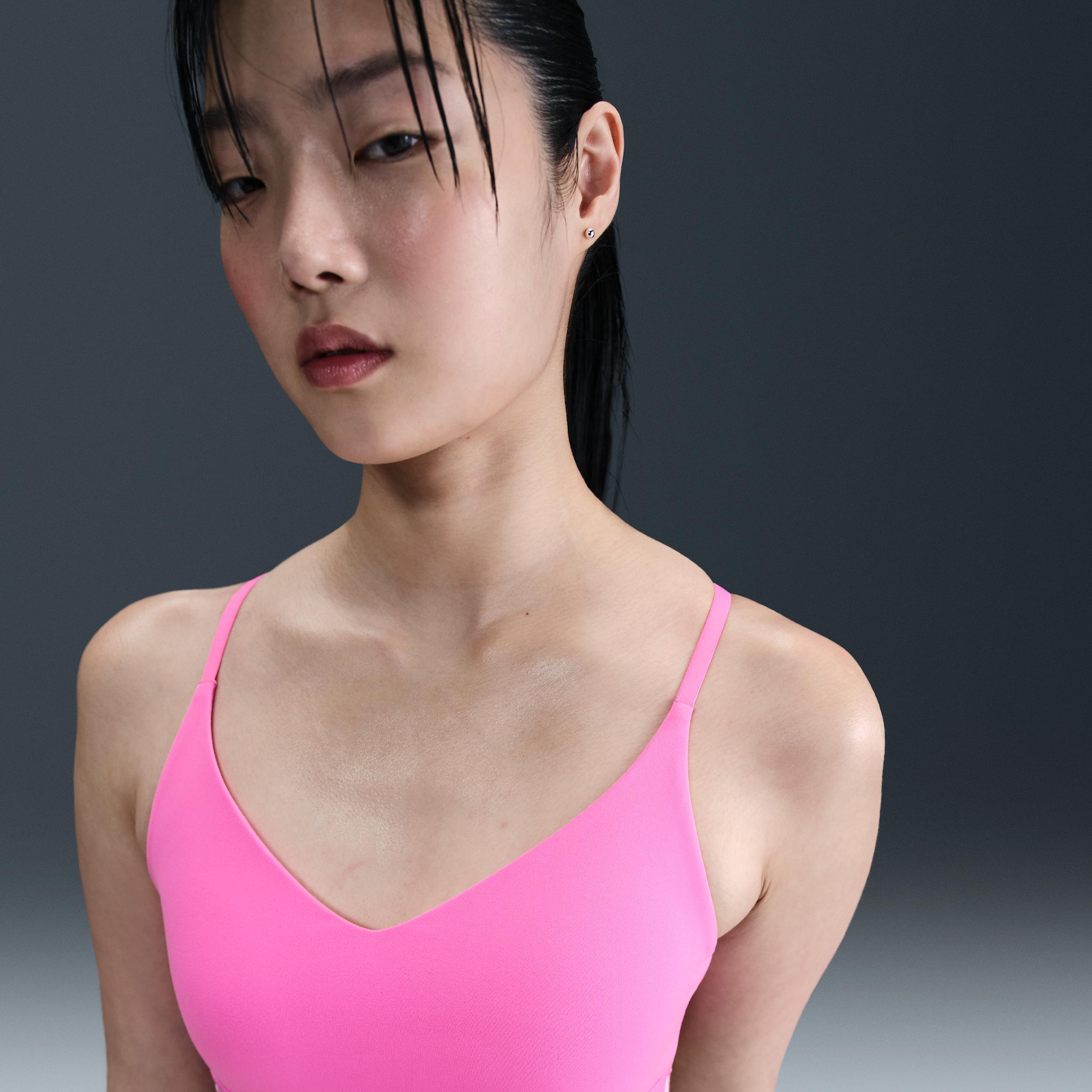 Nike Women's Indy Light Support Padded Adjustable Sports Bra by NIKE