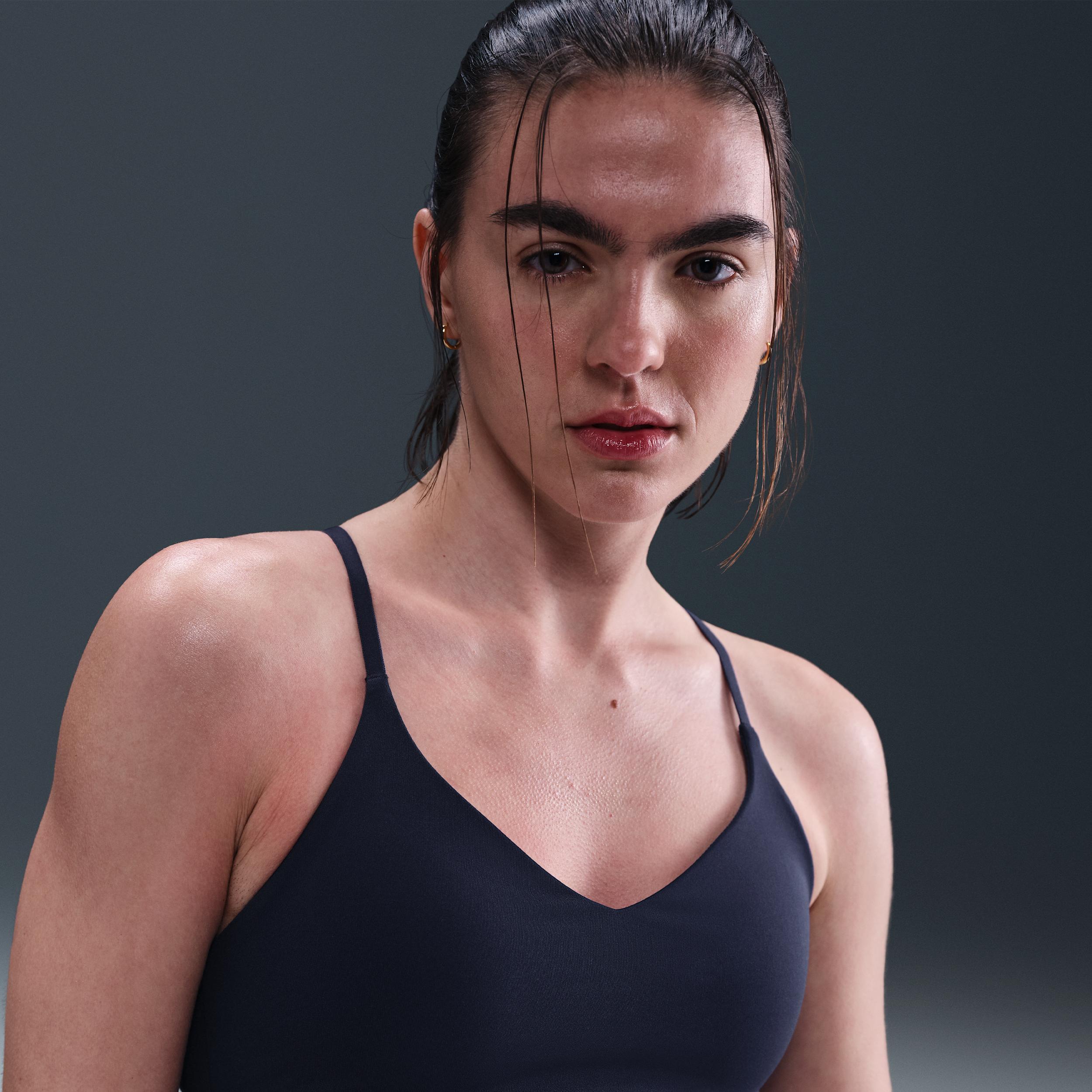 Nike Women's Indy Light Support Padded Adjustable Sports Bra by NIKE