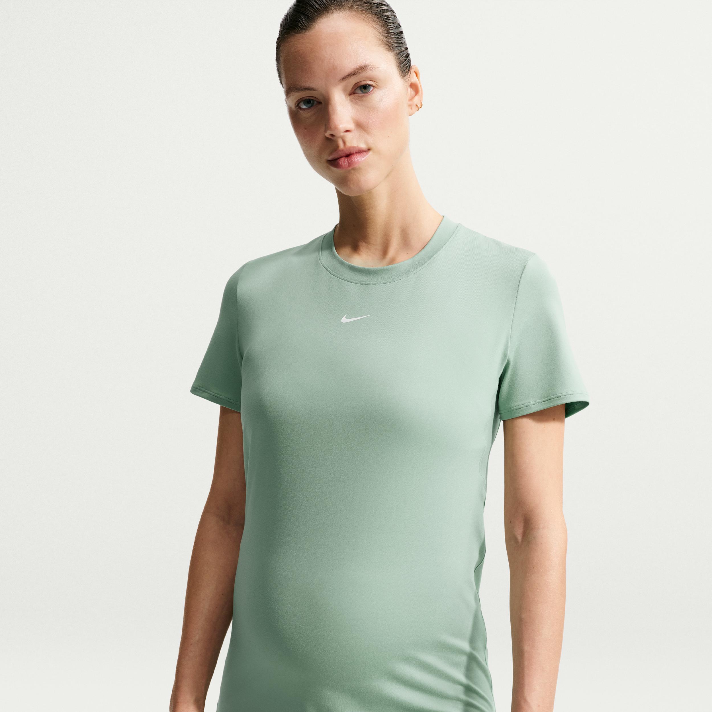 Nike Women's (M) One Dri-FIT Slim-Fit Short-Sleeve Top (Maternity) by NIKE