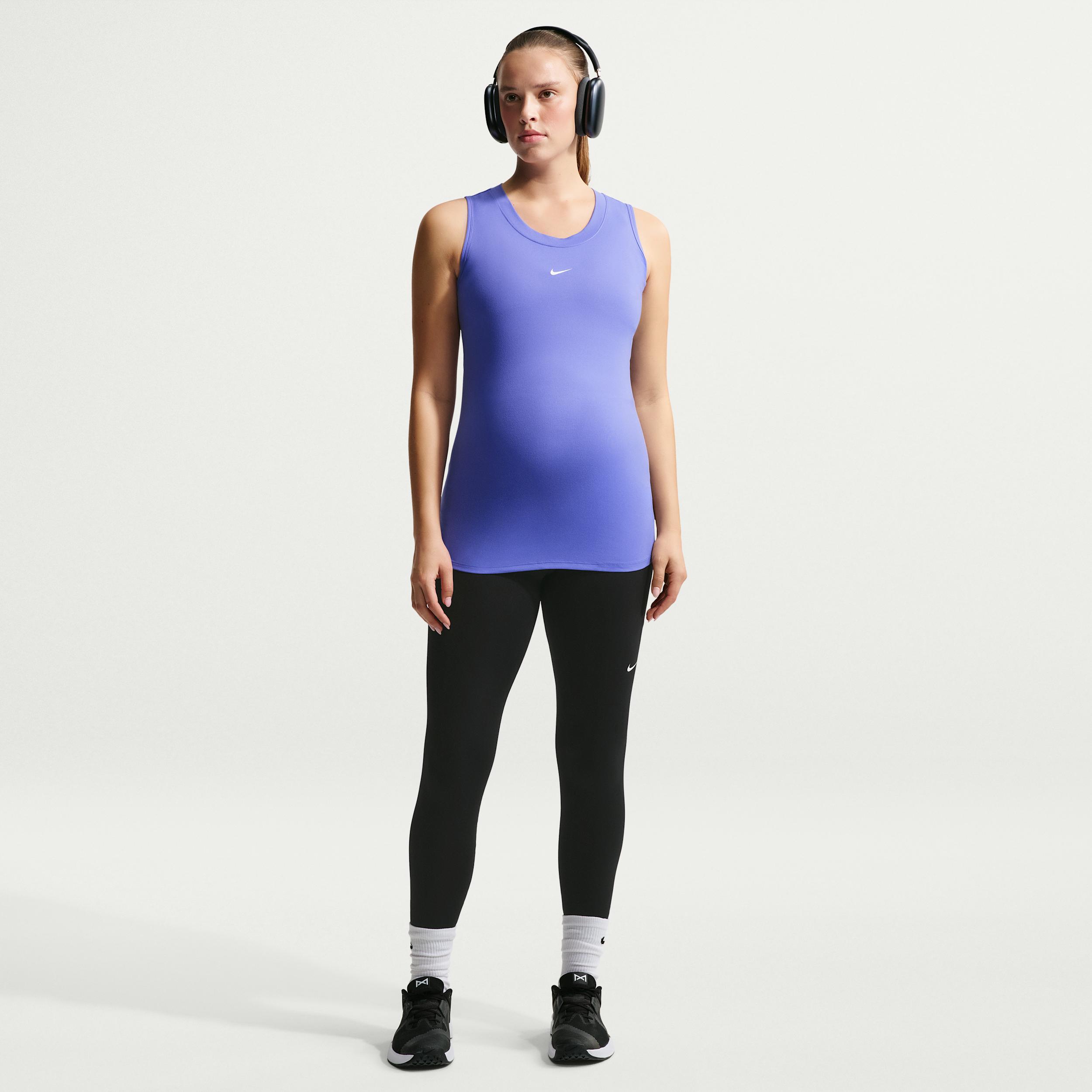 Nike Women's (M) One High-Waisted 7/8 Leggings with Pockets (Maternity) by NIKE