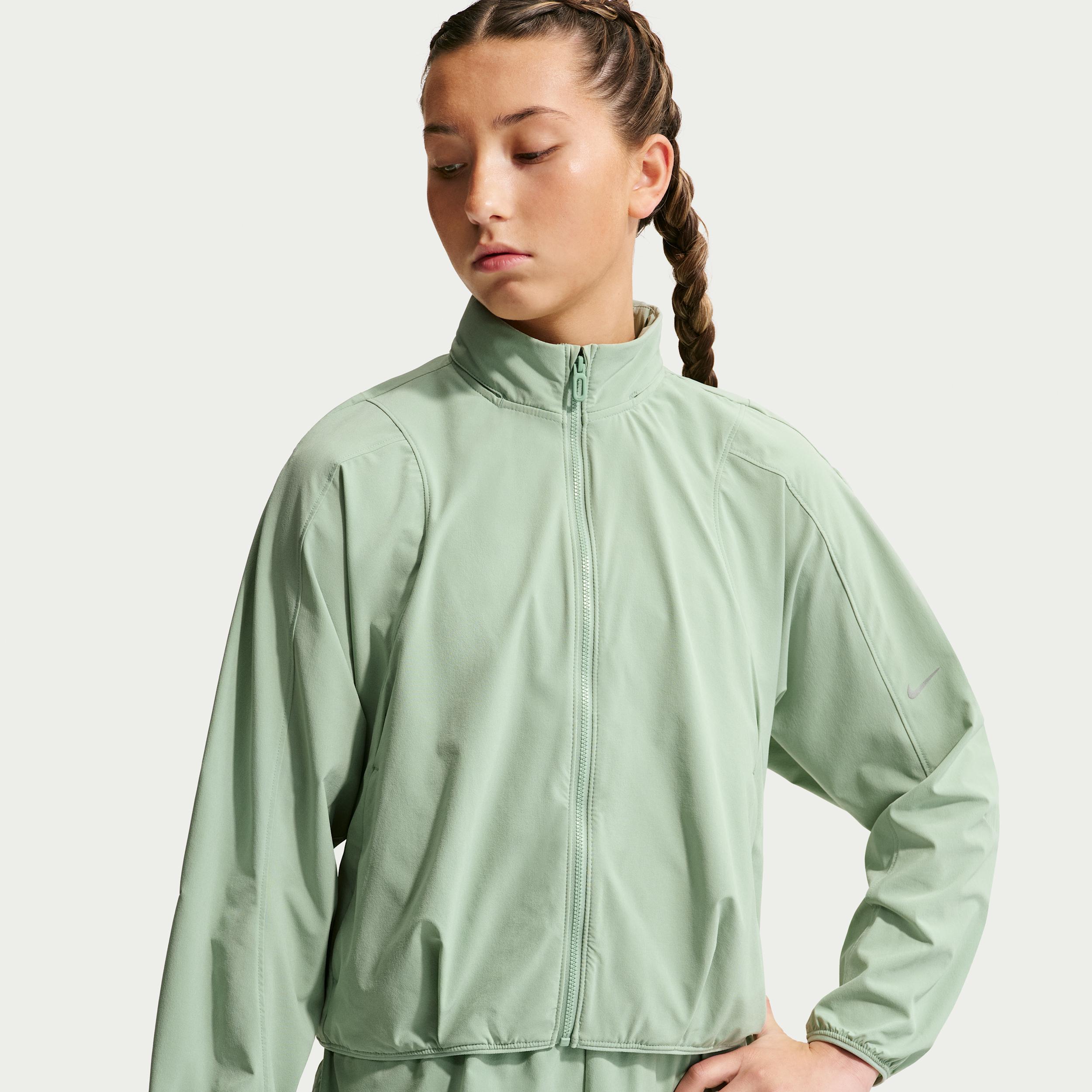 Nike Women's MAVN Girls' Water-Repellent UV Woven Jacket by NIKE