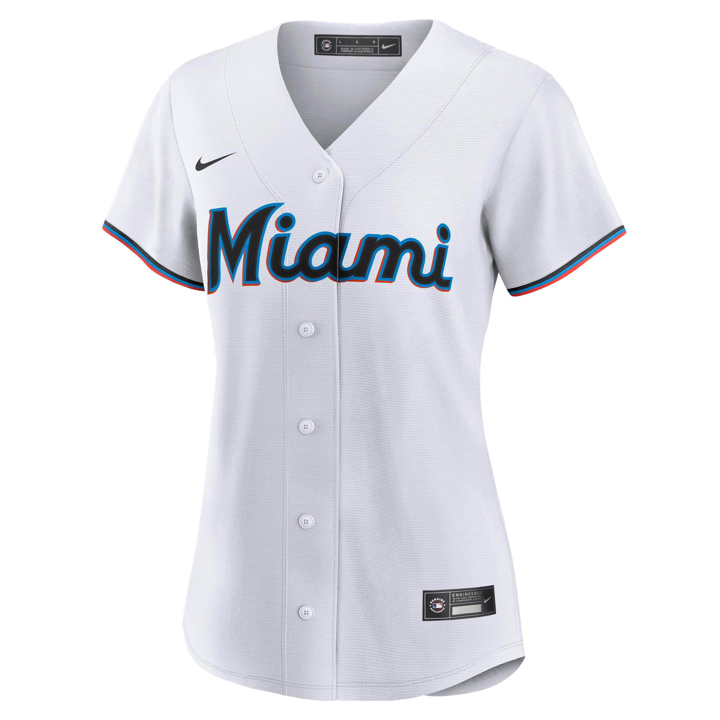 Nike Women's MLB Miami Marlins Replica Baseball Jersey by NIKE