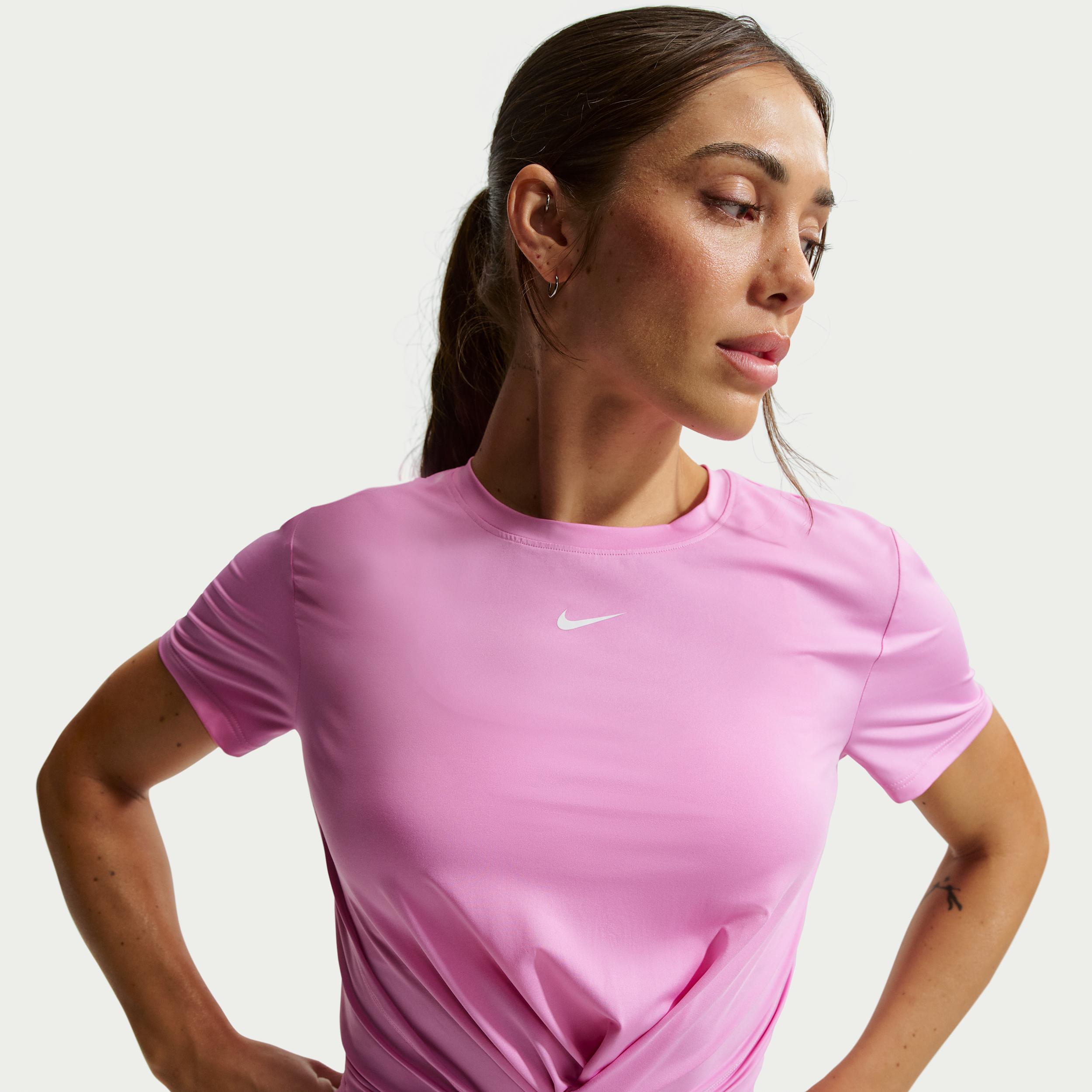 Nike Women's One Classic Twist Dri-FIT Short-Sleeve Top by NIKE