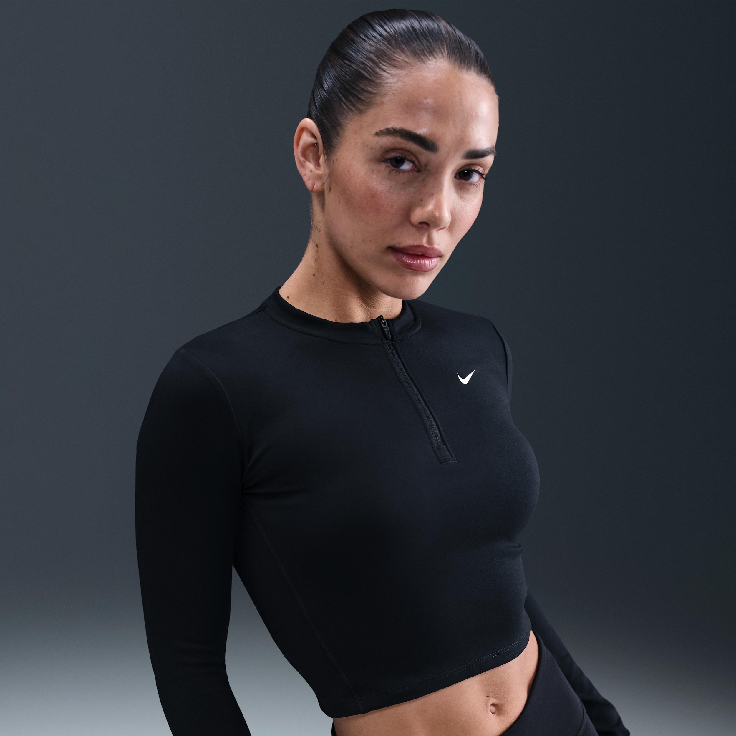 Nike Women's One Dri-FIT 1/2-Zip Mid Layer by NIKE