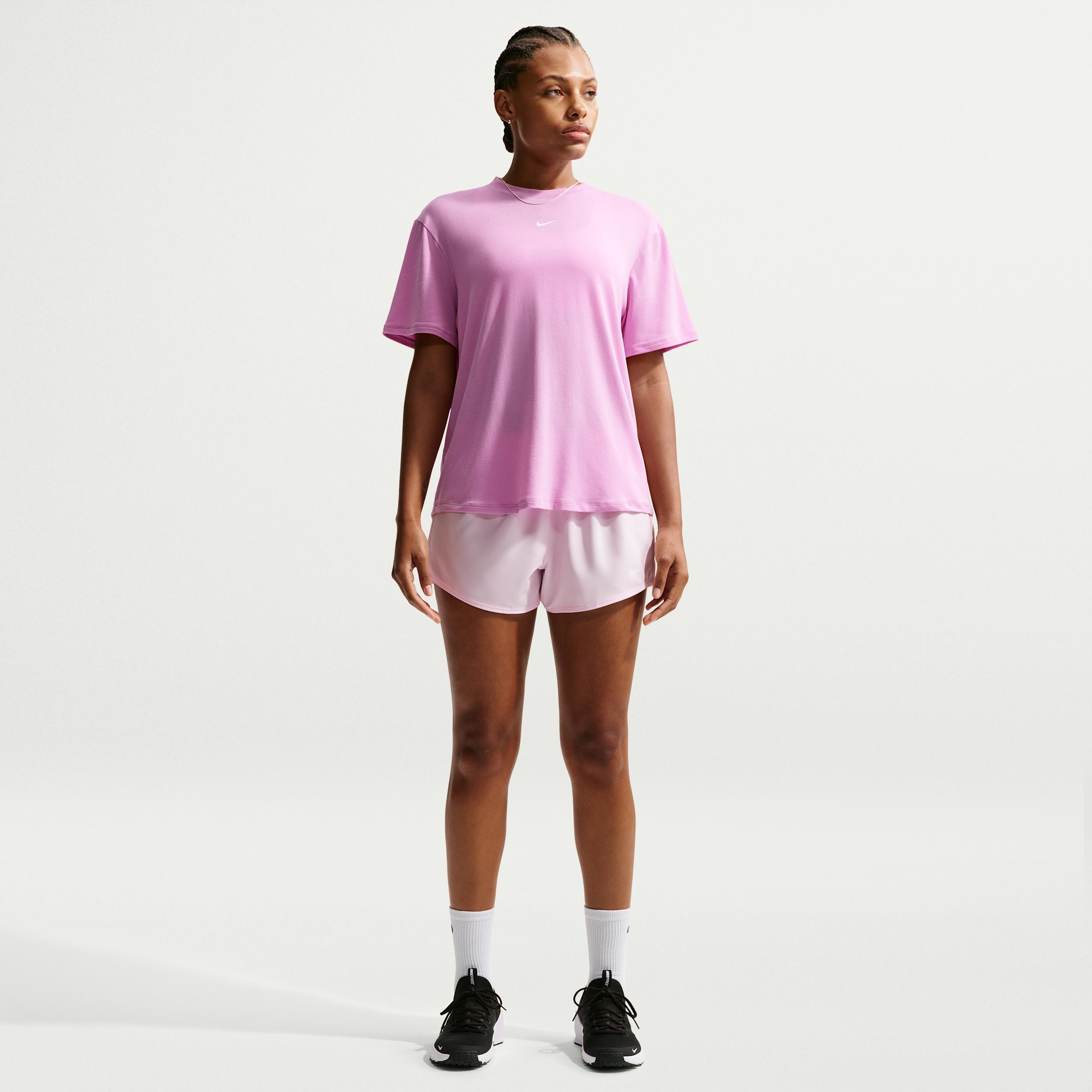 Nike Women's One Dri-FIT Mid-Rise 3" Brief-Lined Shorts by NIKE