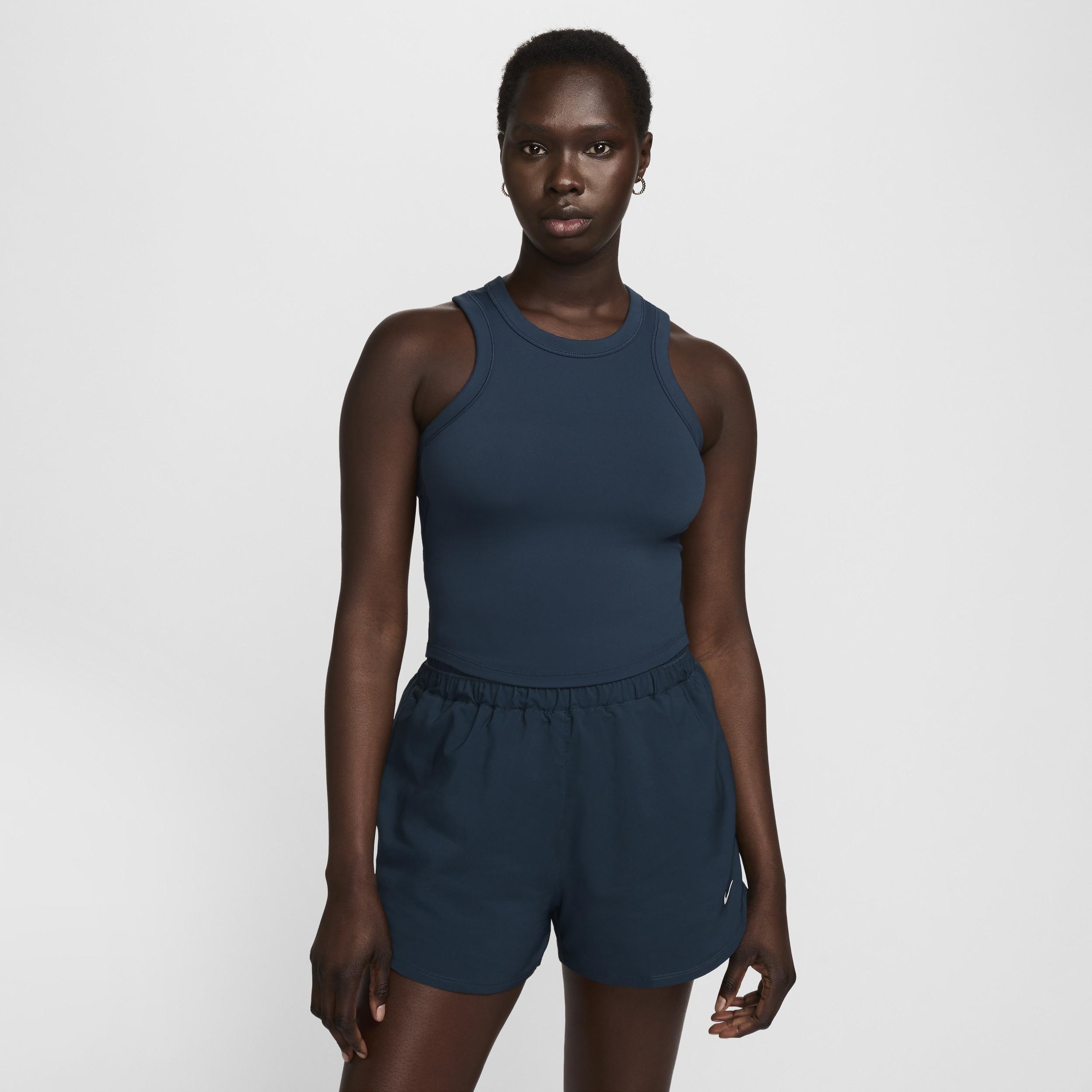 Nike Women's One Fitted Dri-FIT Cropped Tank Top by NIKE