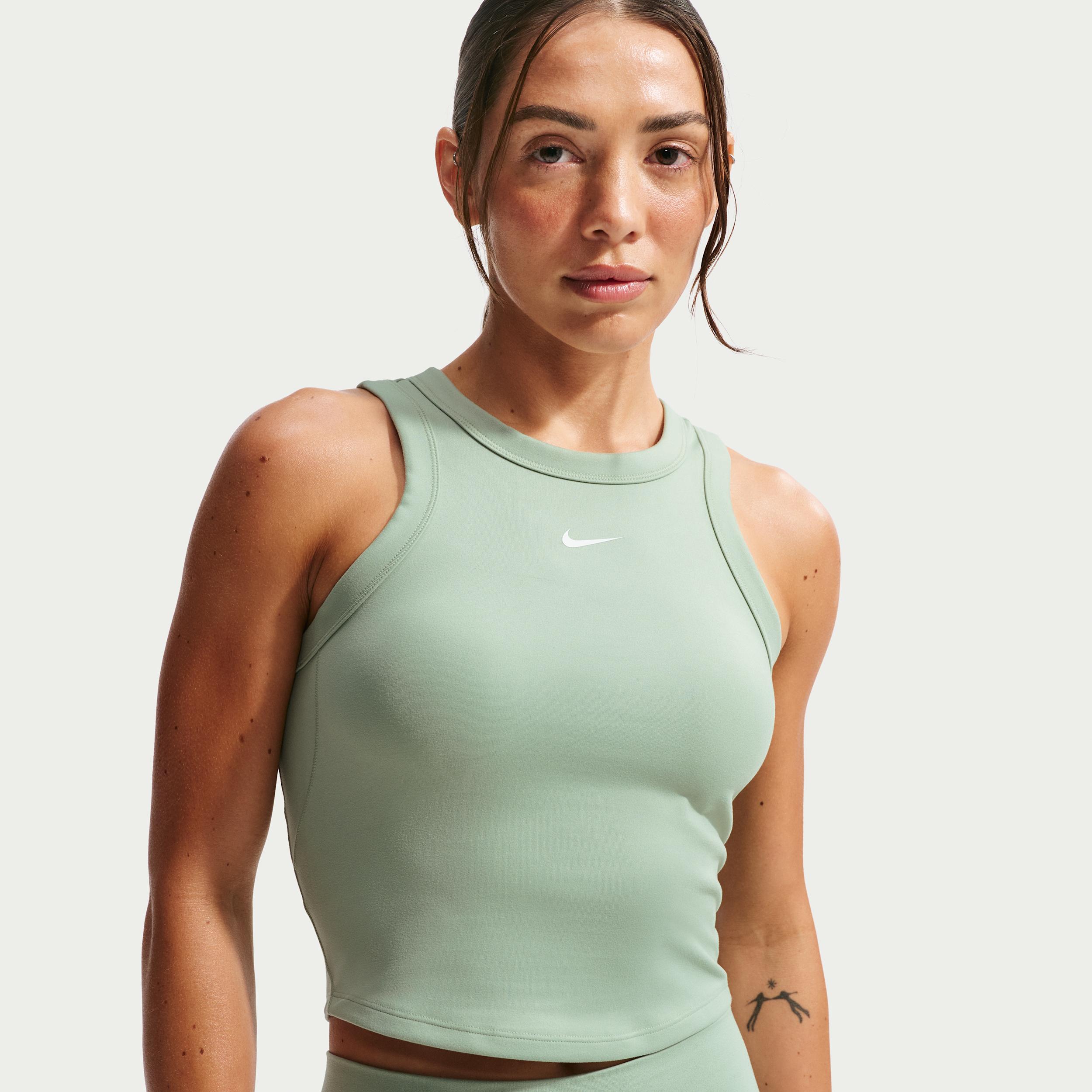 Nike Women's One Fitted Dri-FIT Cropped Tank Top by NIKE