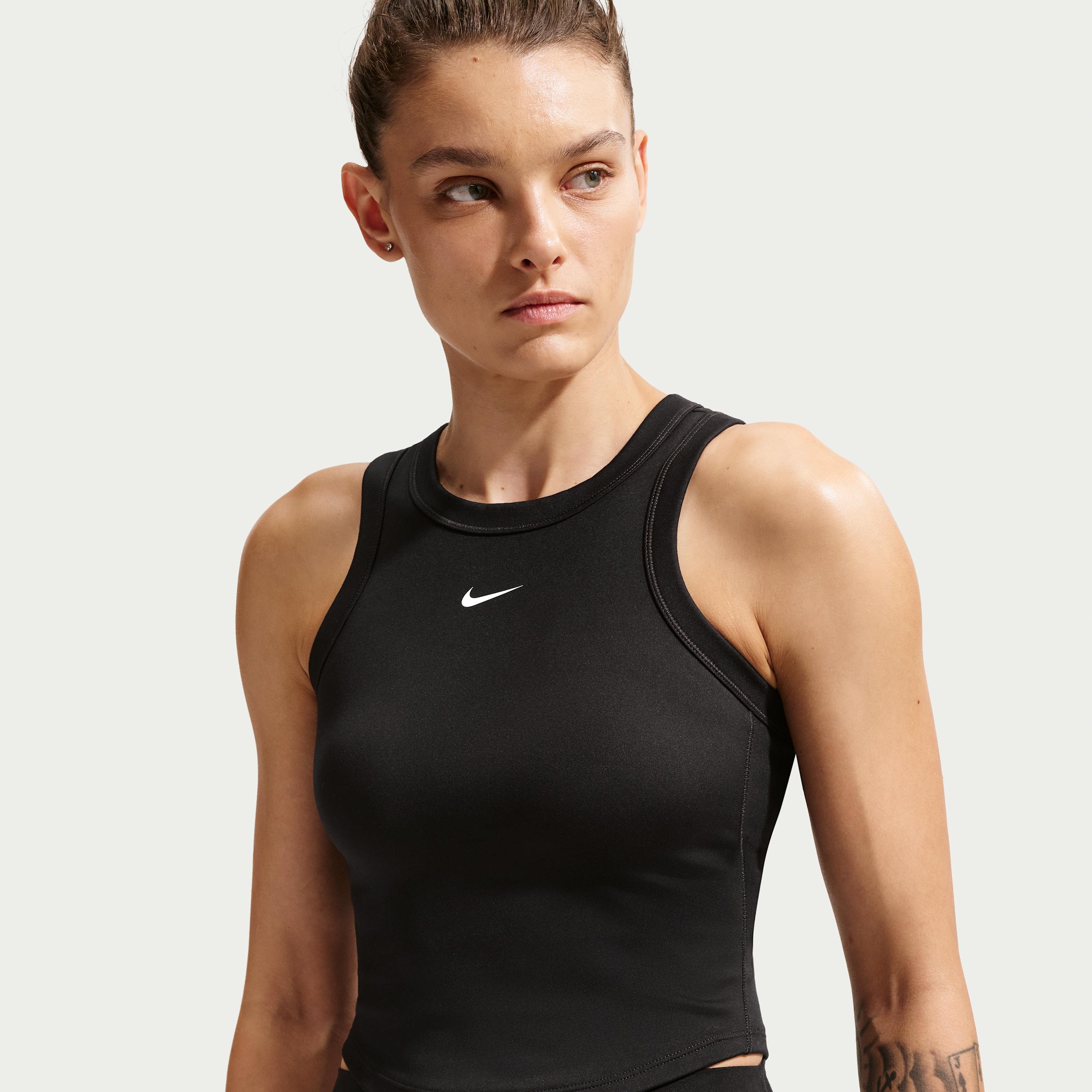 Nike Women's One Fitted Dri-FIT Cropped Tank Top by NIKE