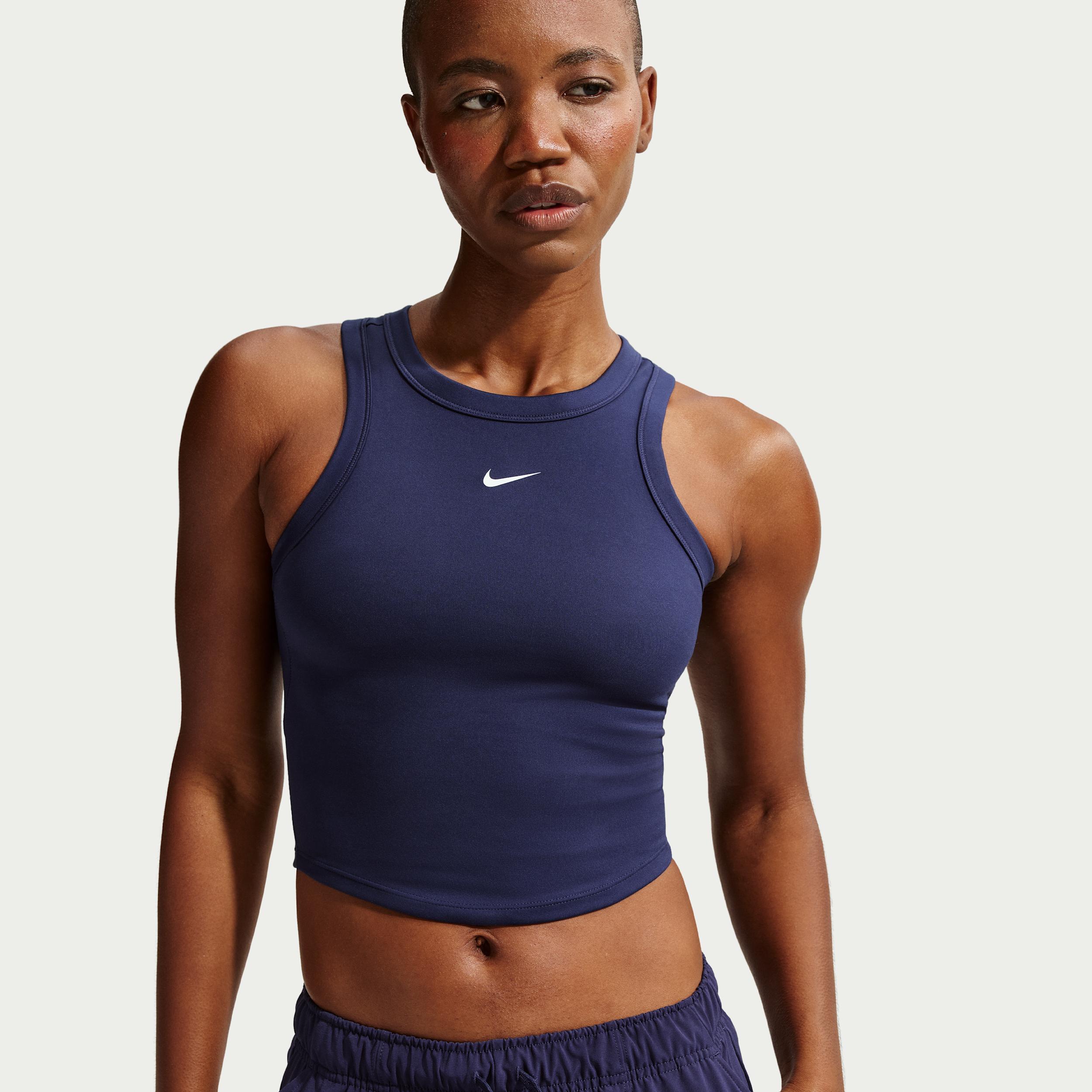 Nike Women's One Fitted Dri-FIT Cropped Tank Top by NIKE
