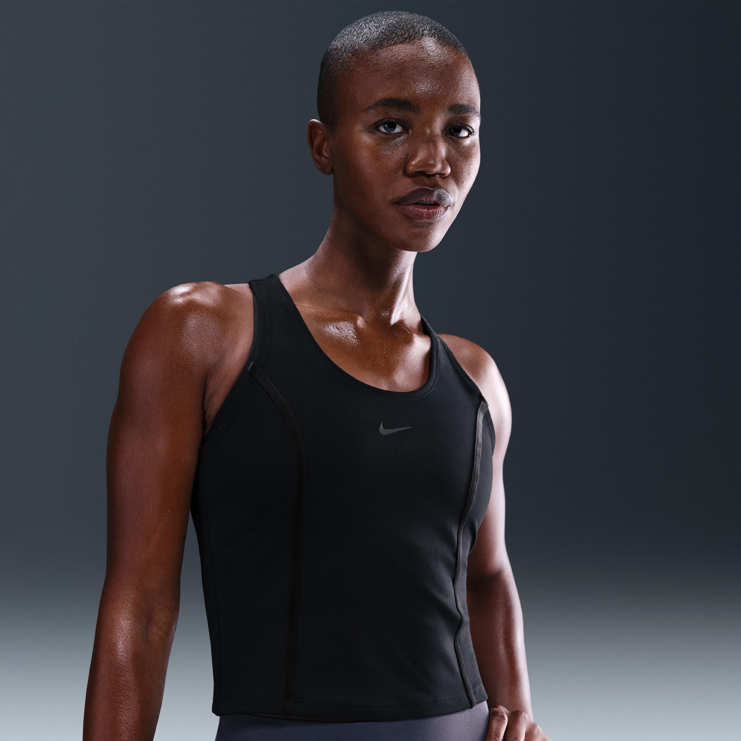 Nike Women's One Fitted Dri-FIT Tank Top by NIKE