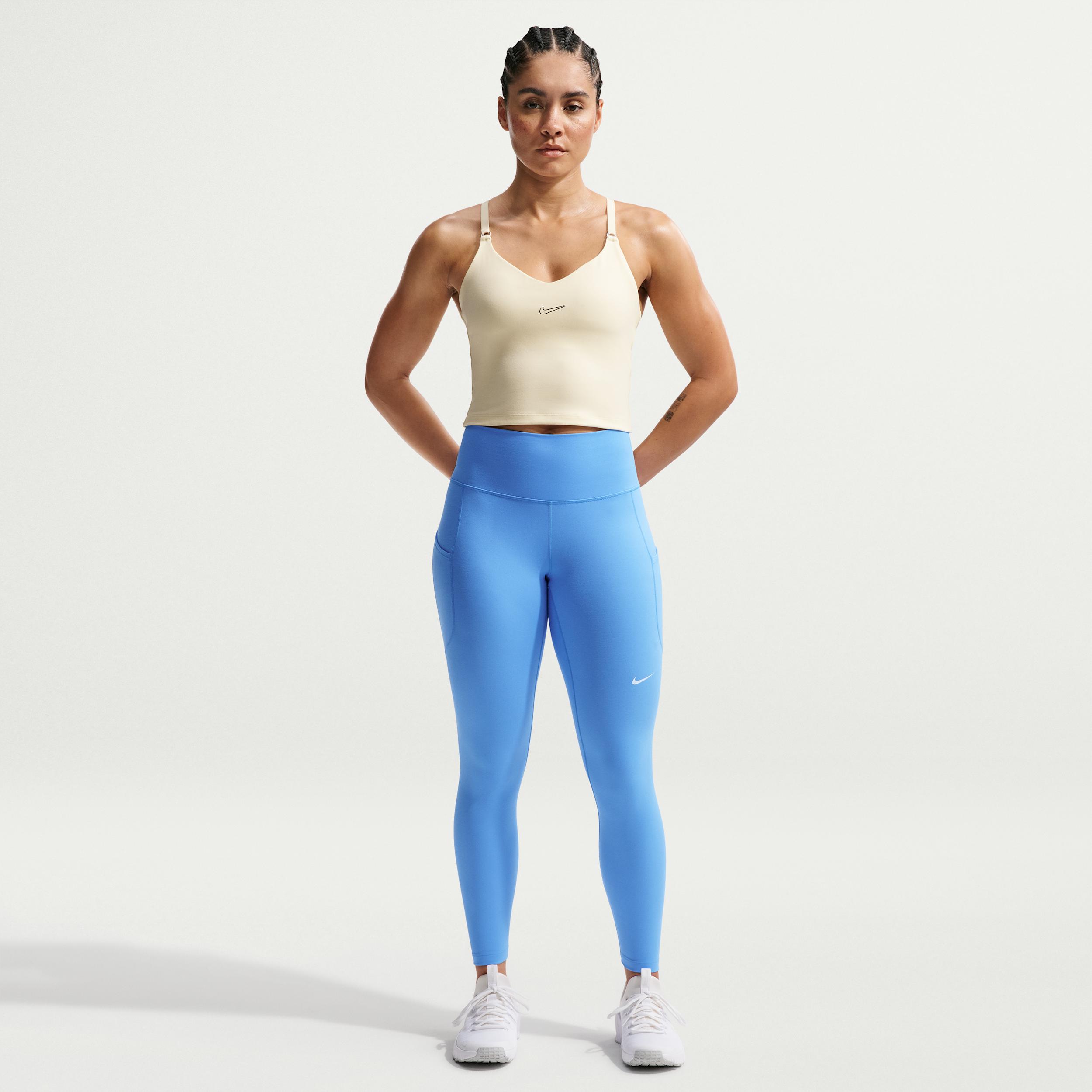 Nike Women's One High-Waisted 7/8 Leggings with Pockets by NIKE