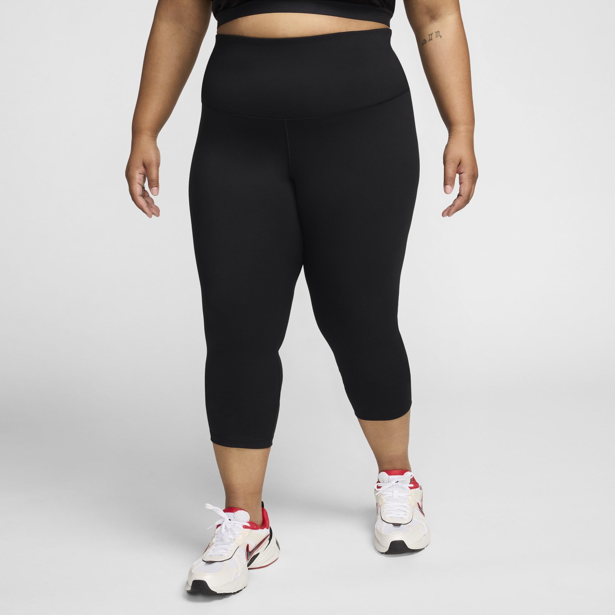 Nike Women's One High-Waisted Crop Leggings (Plus Size) by NIKE
