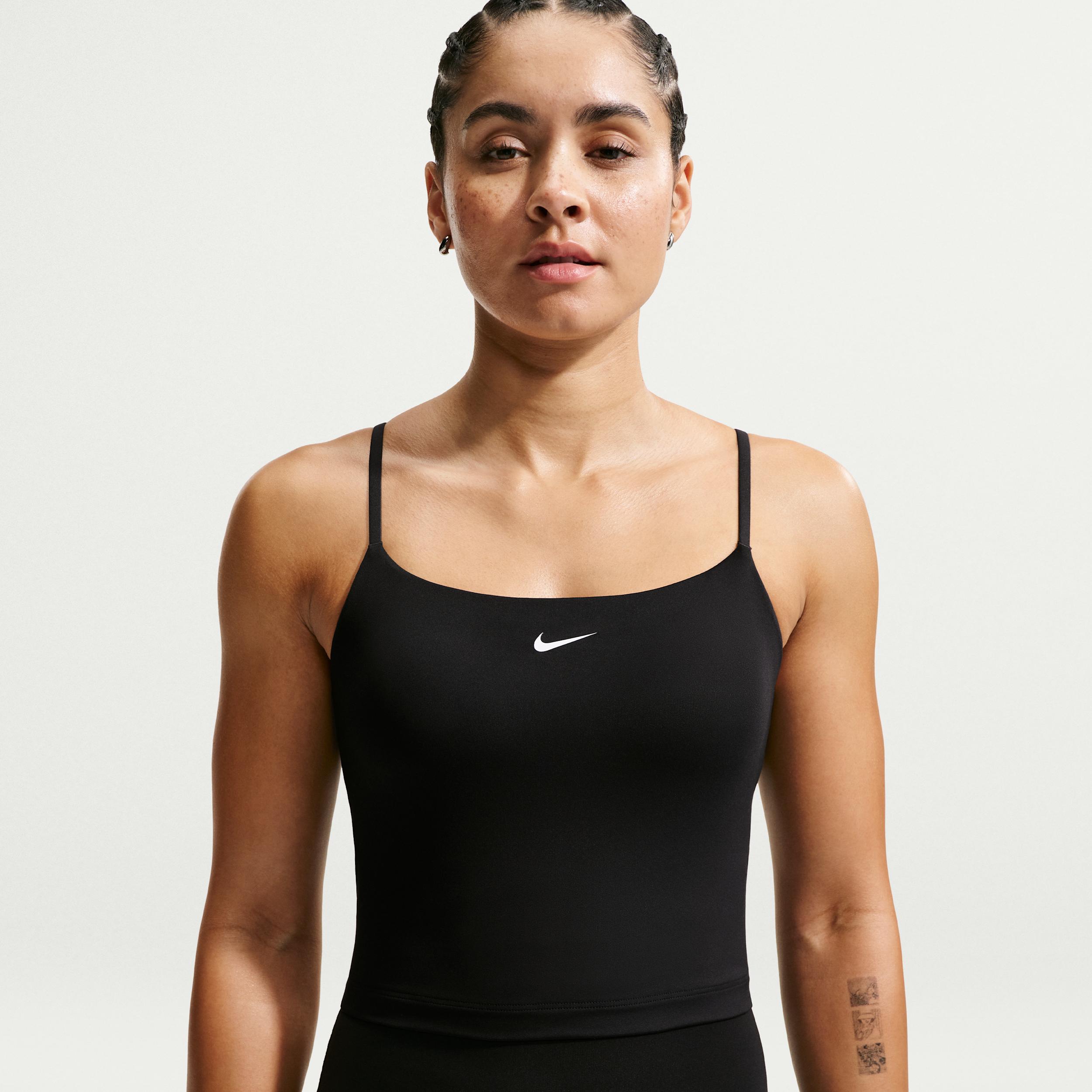 Nike Women's One Medium-Support Padded Adjustable Sports Bra Tank Top by NIKE