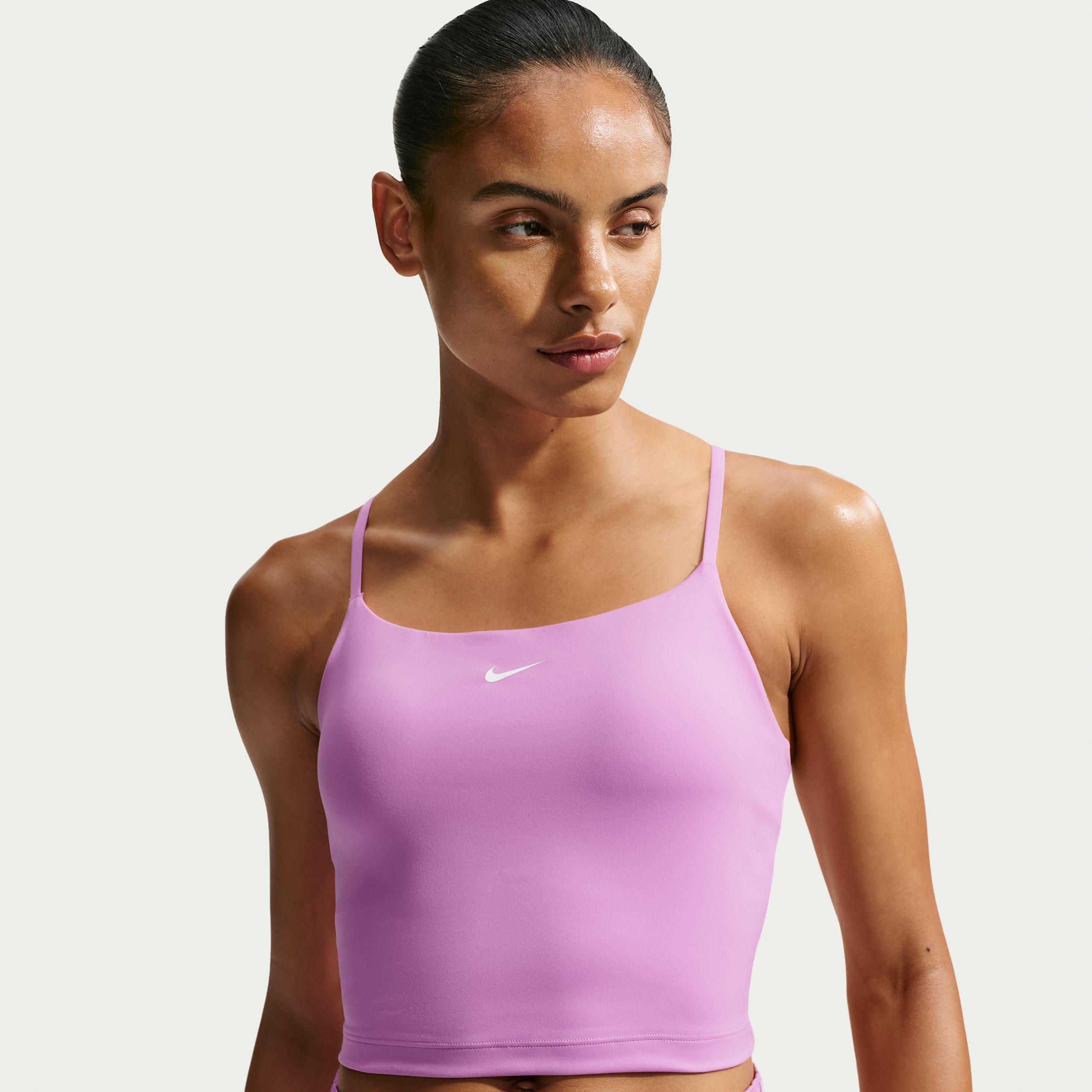 Nike Women's One Medium-Support Padded Adjustable Sports Bra Tank Top by NIKE