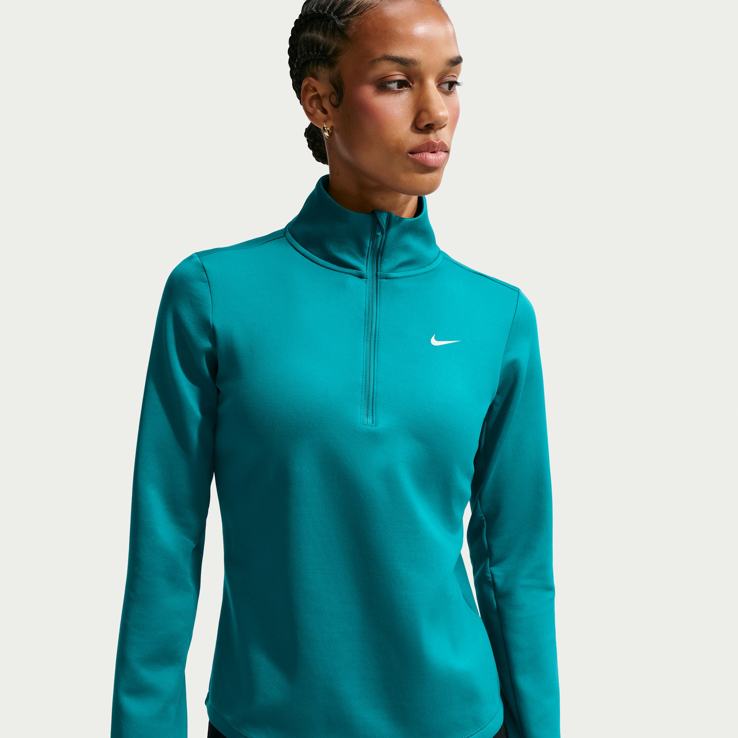 Nike Women's One Therma-FIT 1/2-Zip Mid Layer by NIKE