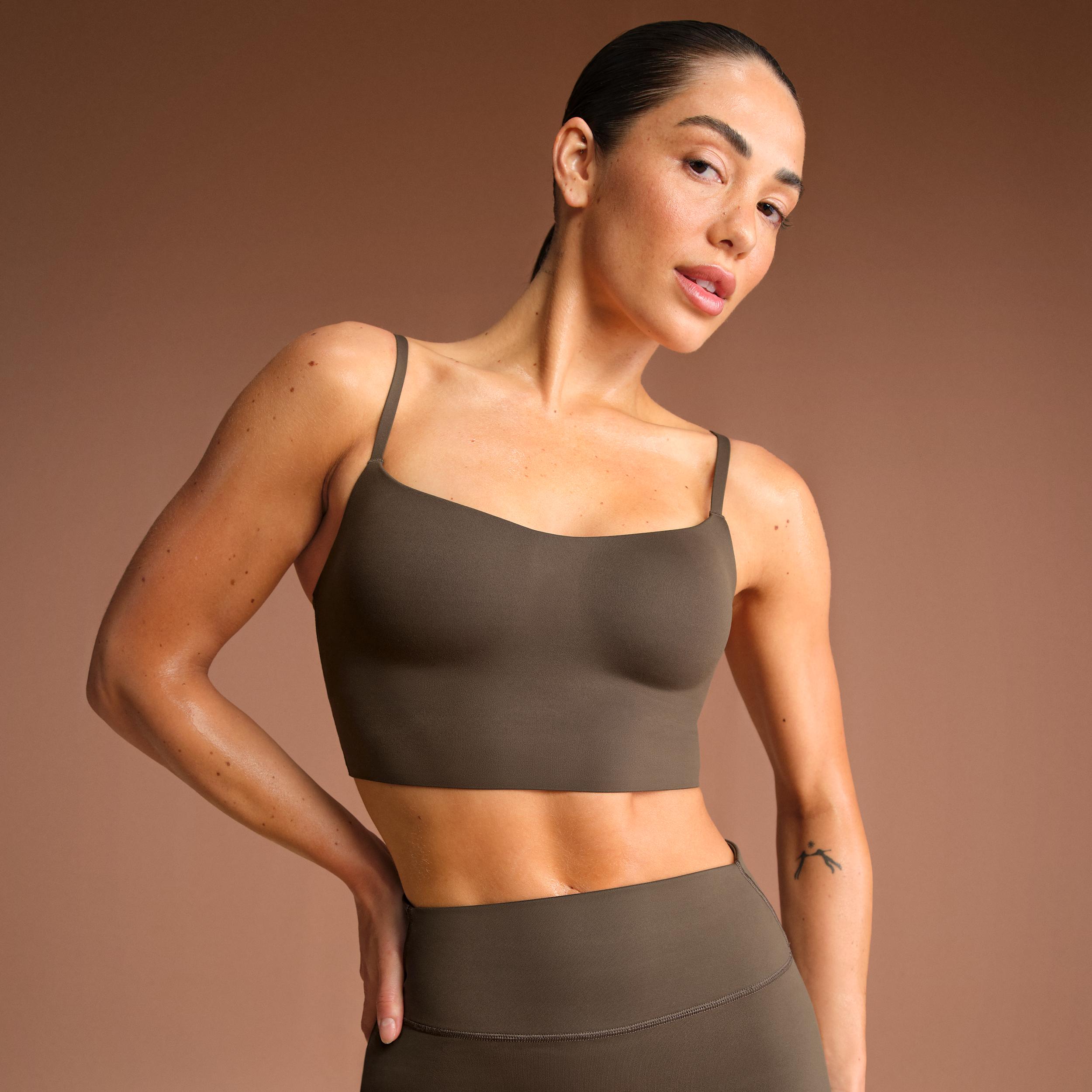 Nike Women's SKIMS Matte Cami Longline Bra by NIKE