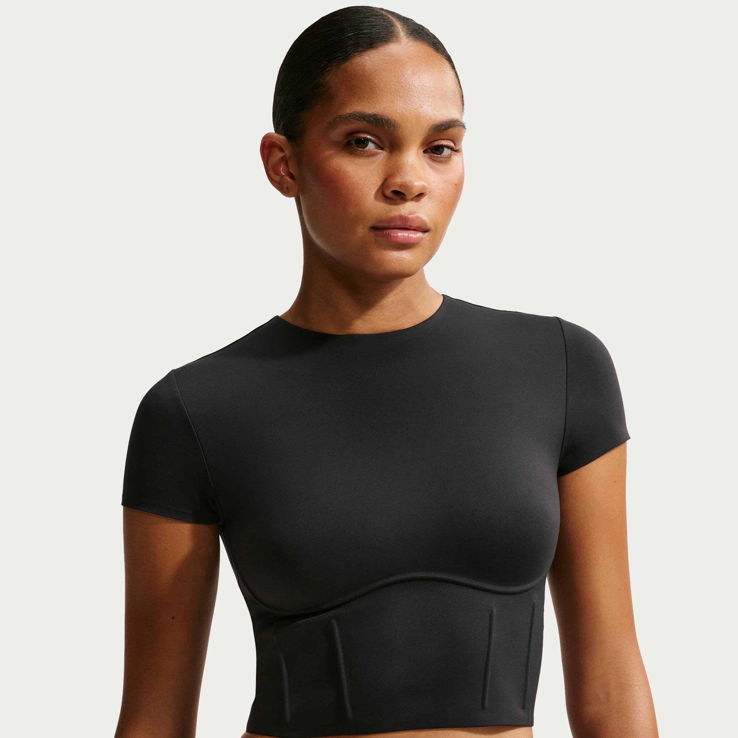 Nike Women's SKIMS Matte Corset Cropped Top by NIKE